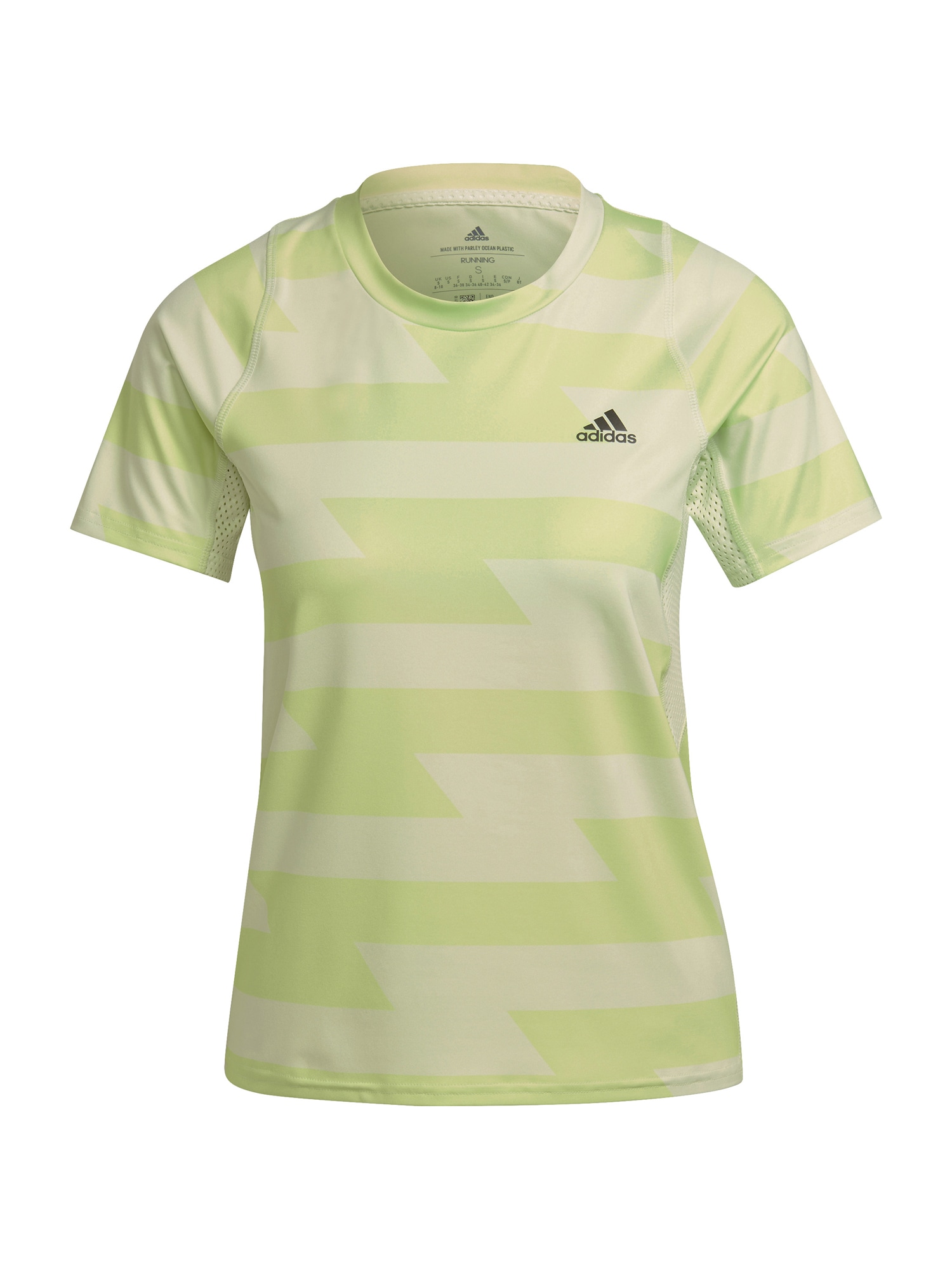 ADIDAS PERFORMANCE Funkcionalna majica 'Fast'  limeta / pastelno zelena / črna