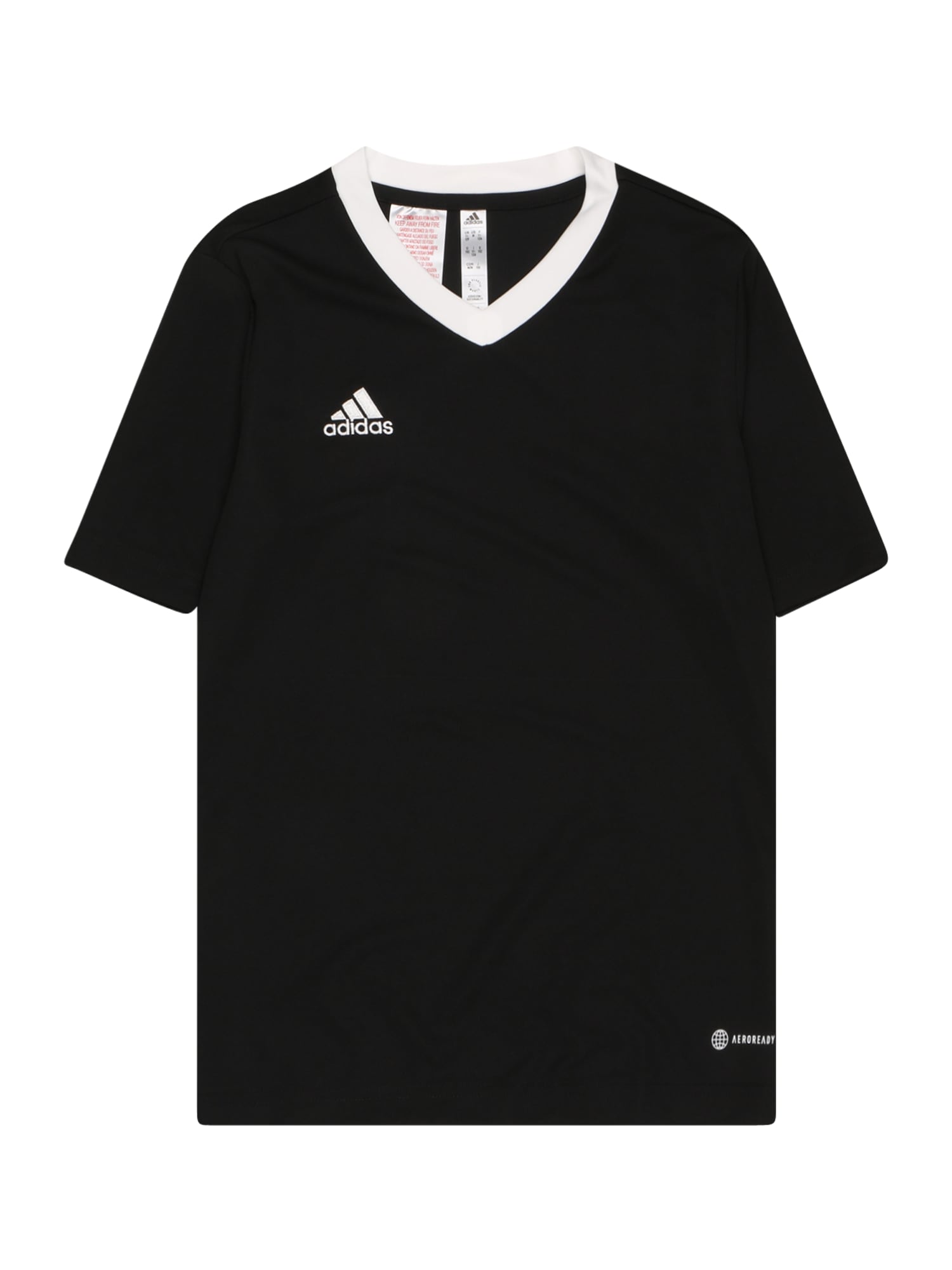 ADIDAS PERFORMANCE Funkcionalna majica  črna / bela