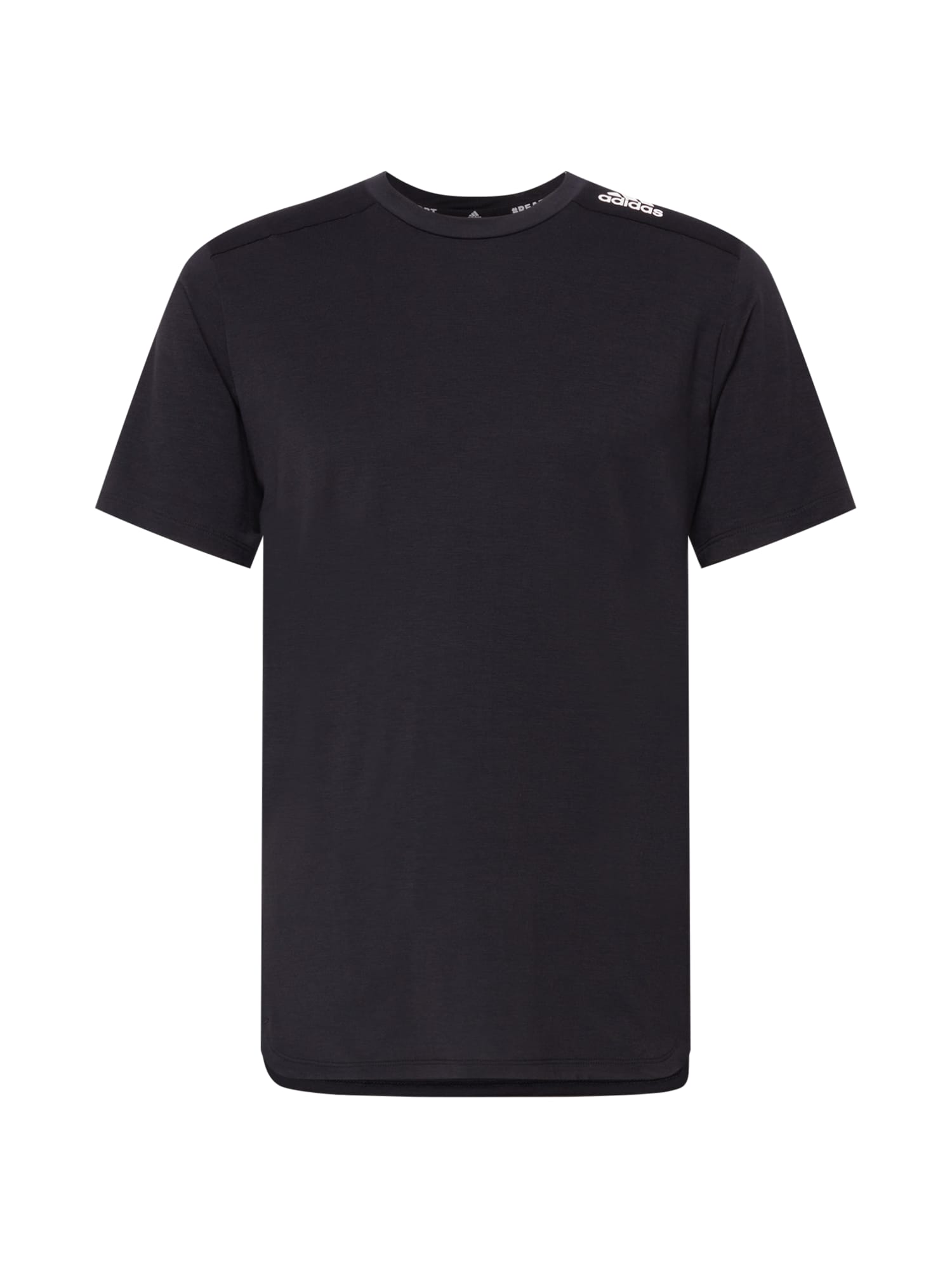 ADIDAS PERFORMANCE Funkcionalna majica  pegasto črna / bela