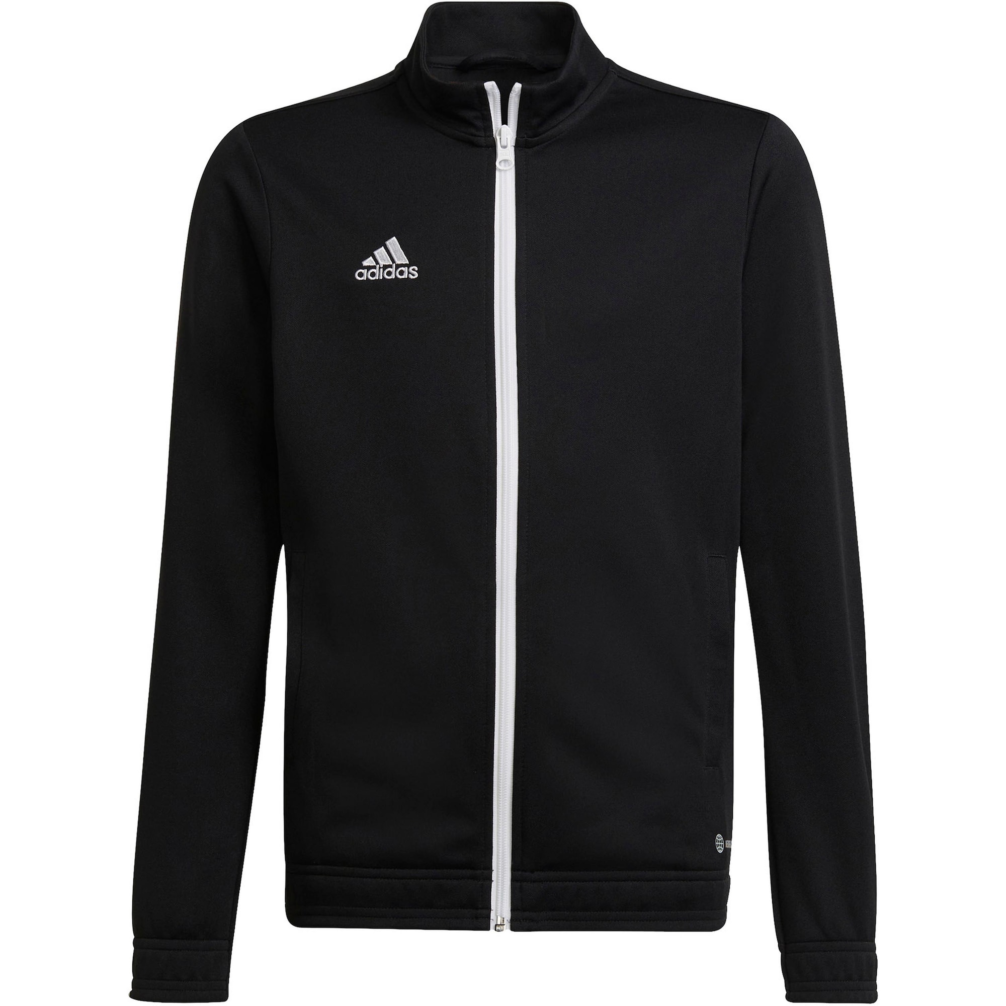 ADIDAS PERFORMANCE Športna jakna 'Entrada'  črna / bela