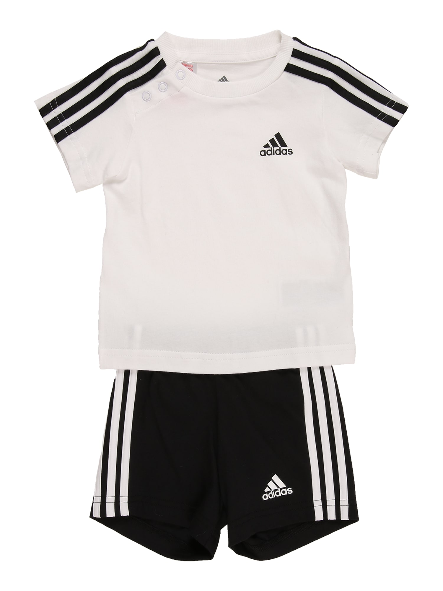 ADIDAS PERFORMANCE Športna trenirka  črna / bela