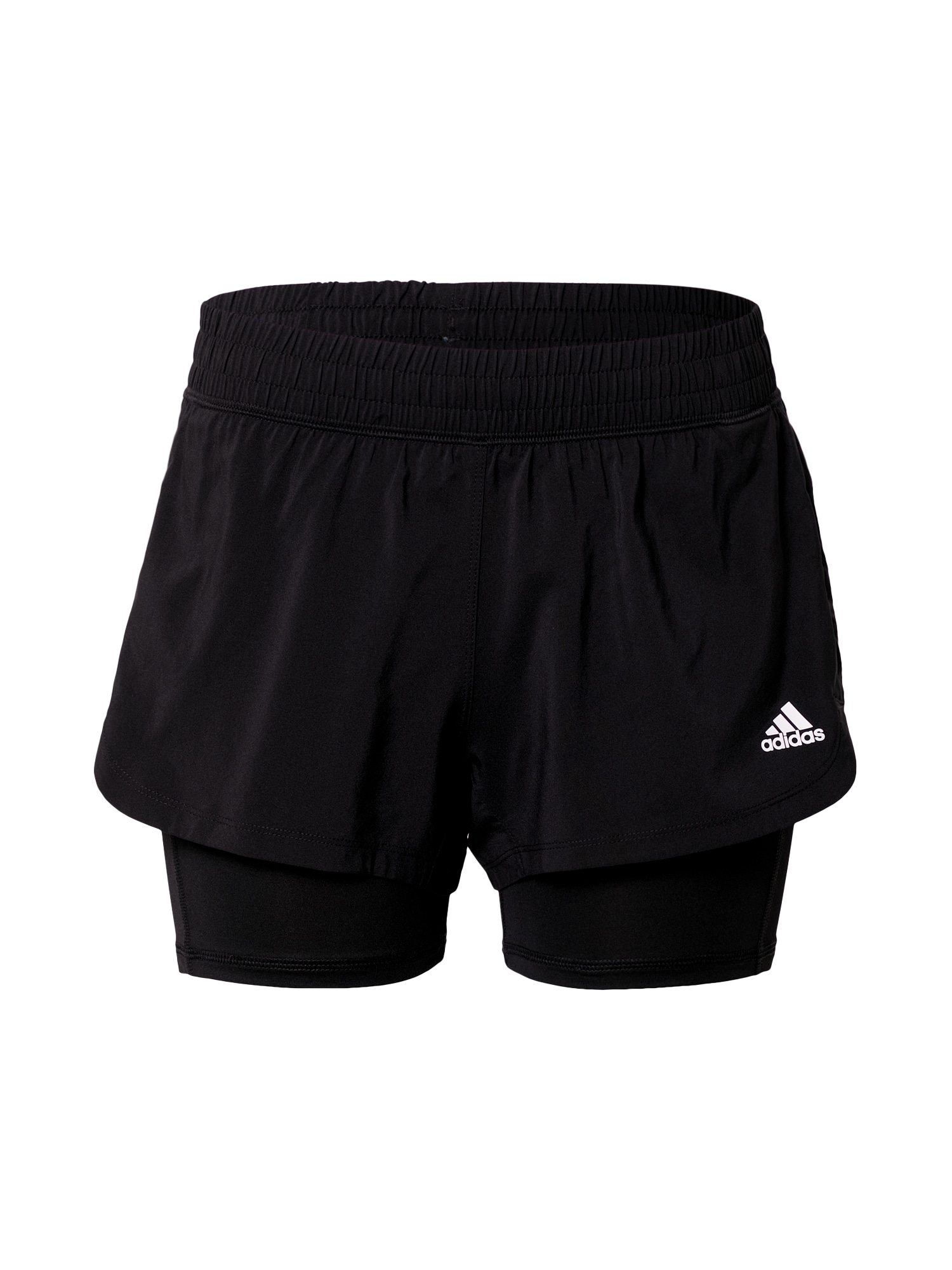ADIDAS PERFORMANCE Športne hlače 'PACER'  črna / bela