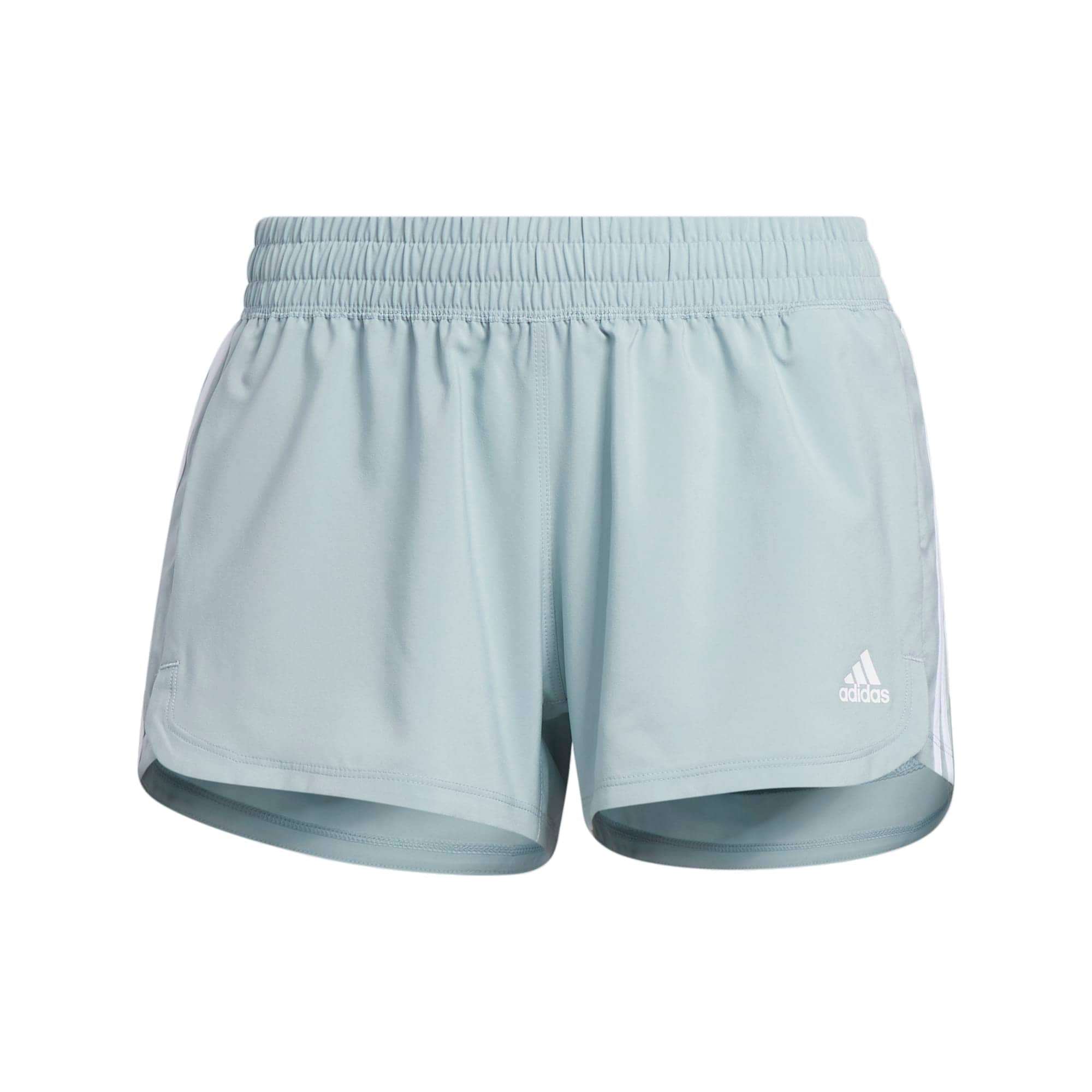ADIDAS PERFORMANCE Športne hlače 'Pacer'  svetlo siva / bela