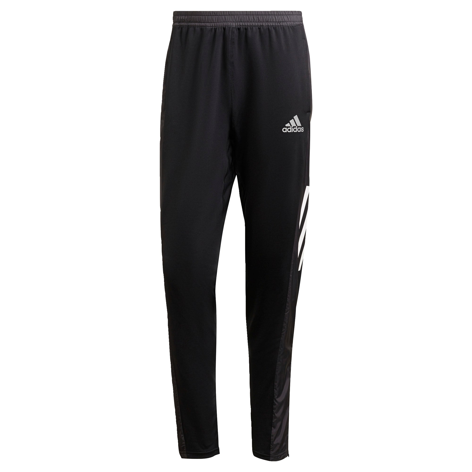 ADIDAS PERFORMANCE Športne hlače  temno siva / črna / bela