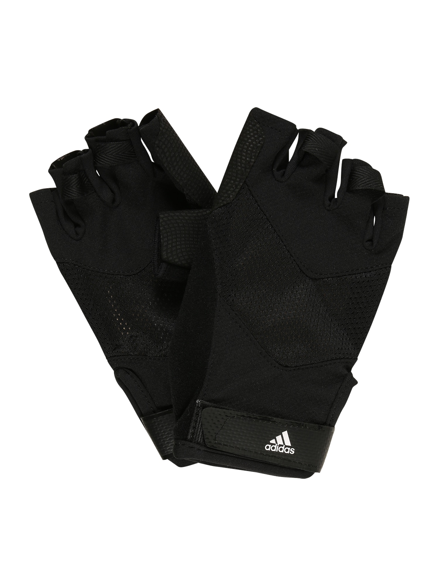 ADIDAS PERFORMANCE Športne rokavice  črna / bela