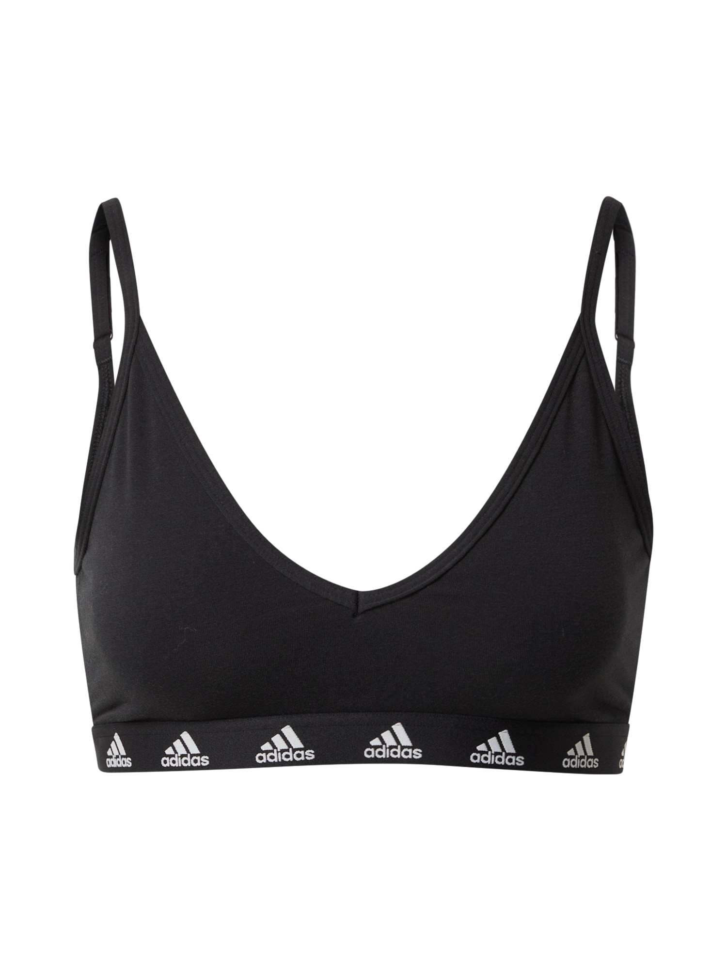 ADIDAS PERFORMANCE Športni nederček 'Evydy'  črna / bela