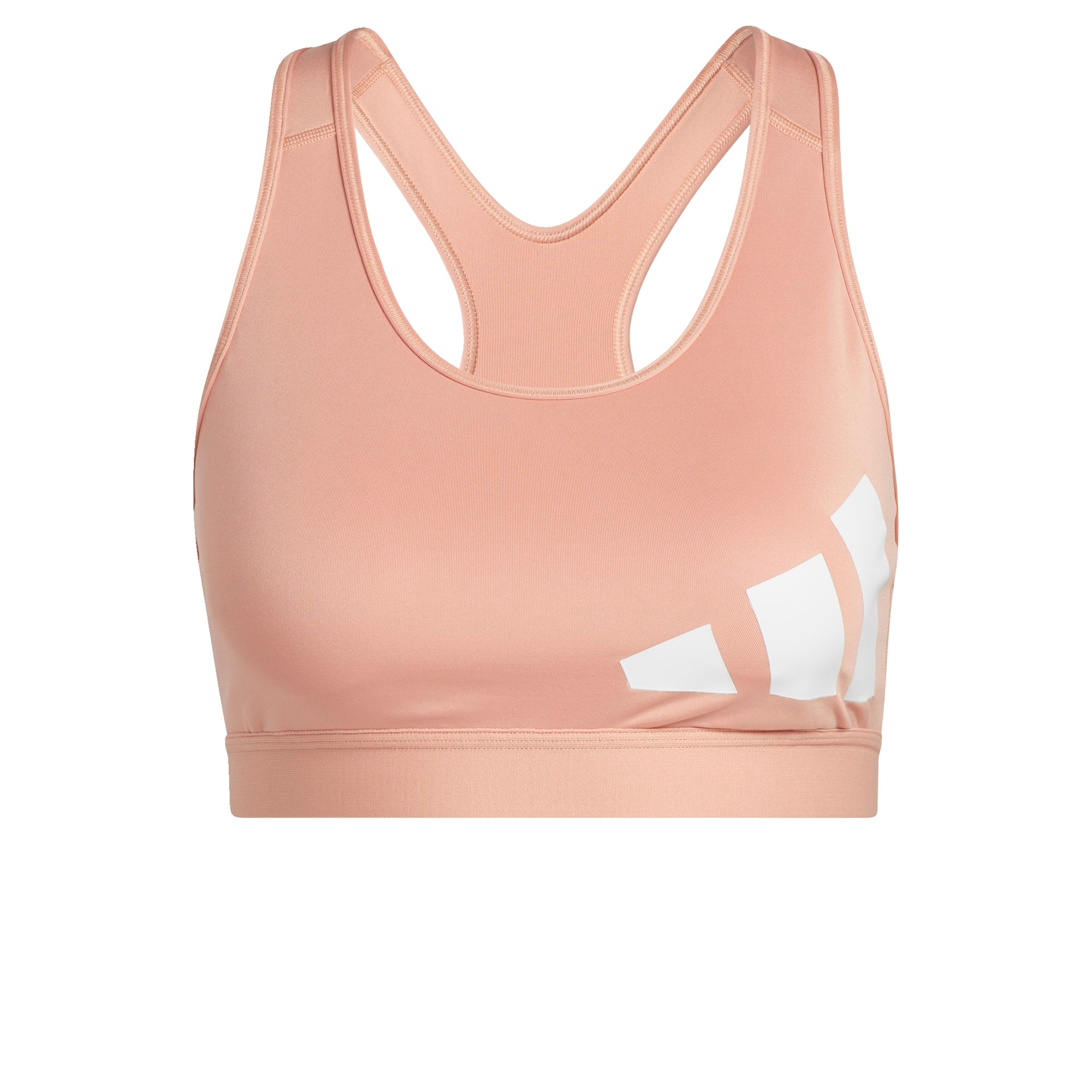 ADIDAS PERFORMANCE Športni nederček  staro roza / bela