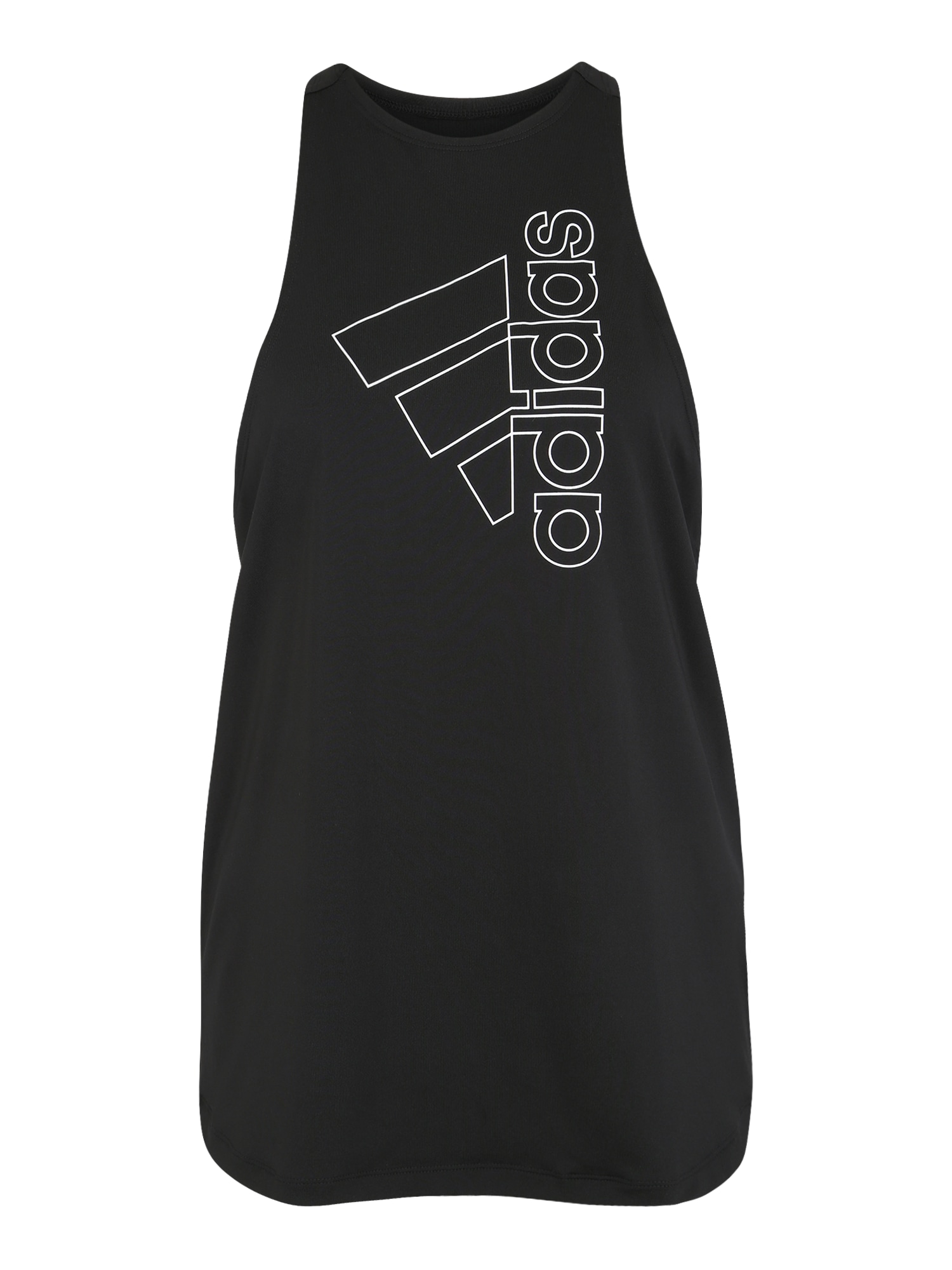 ADIDAS PERFORMANCE Športni top  črna / bela