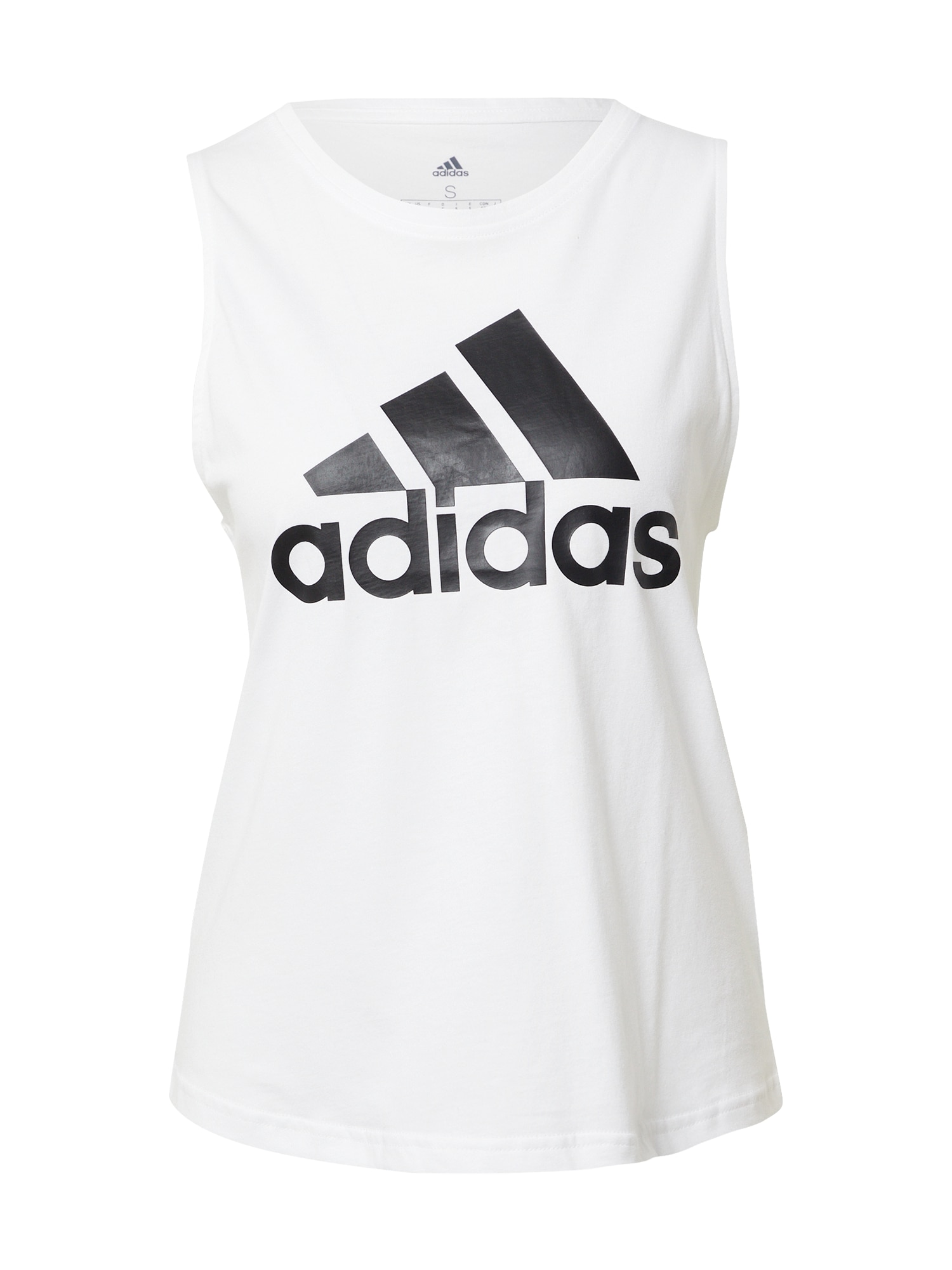 ADIDAS SPORTSWEAR Funkcionalna majica  črna / bela
