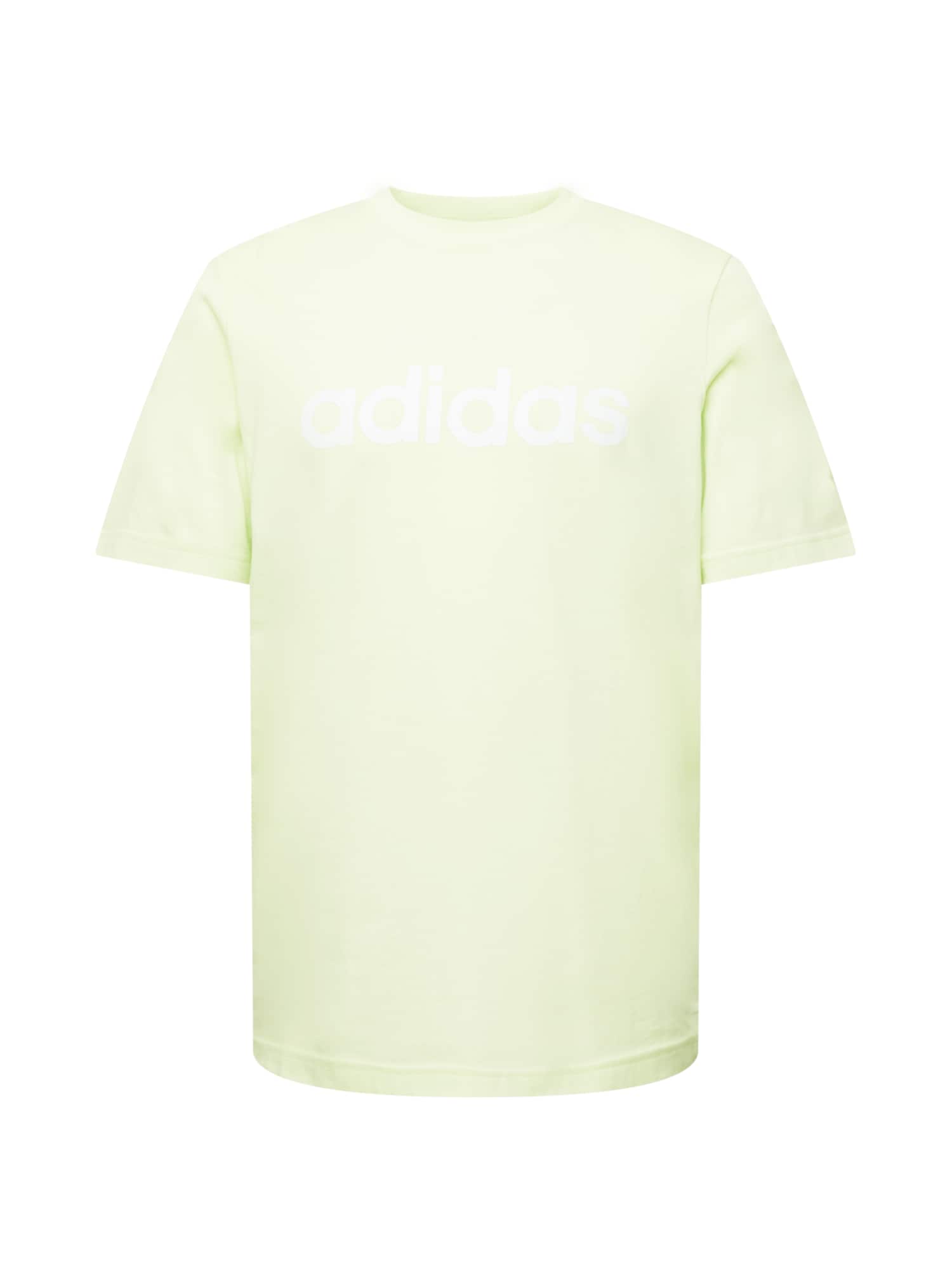 ADIDAS SPORTSWEAR Funkcionalna majica  pastelno zelena / bela