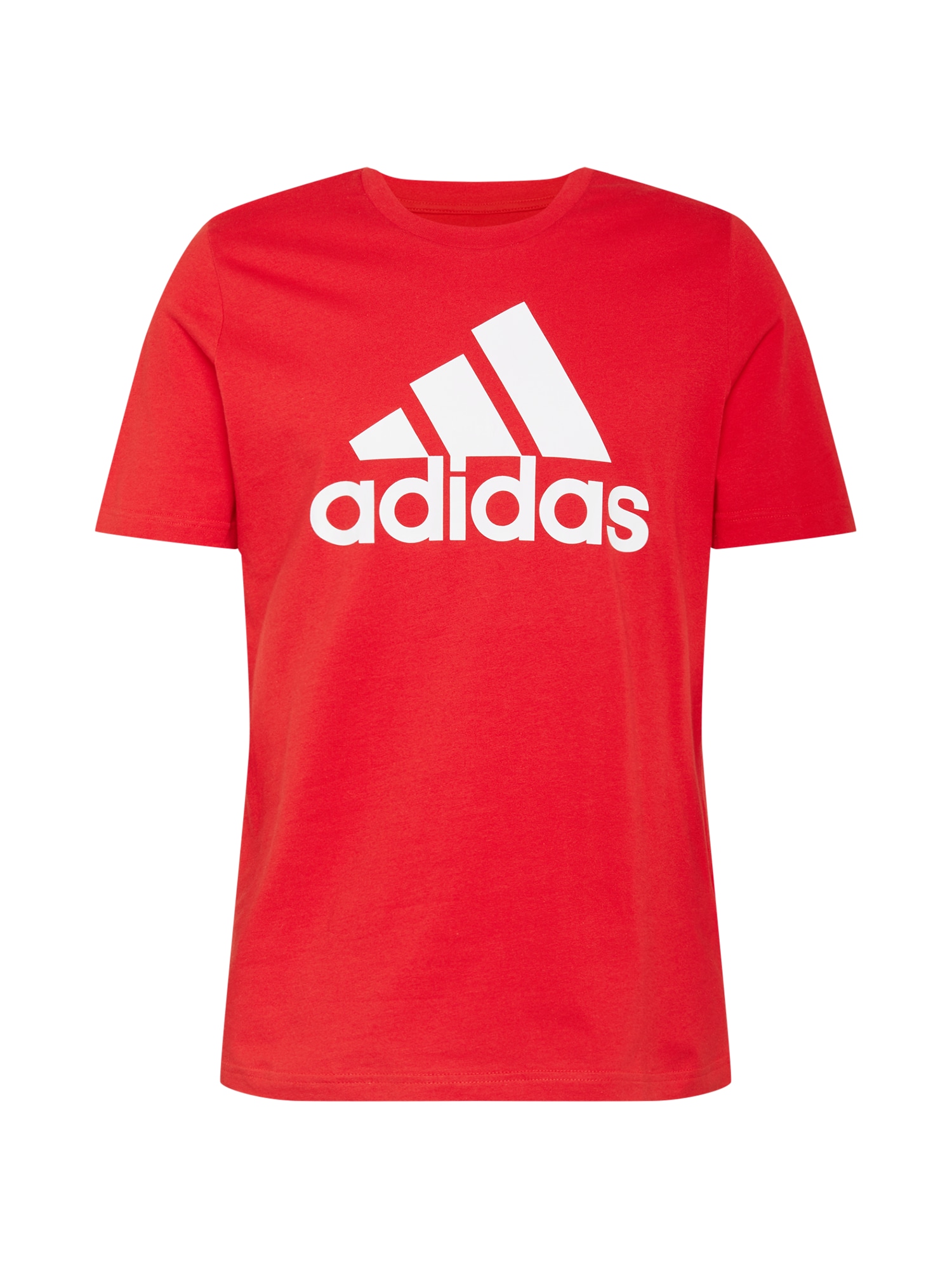ADIDAS SPORTSWEAR Funkcionalna majica  rdeča / bela