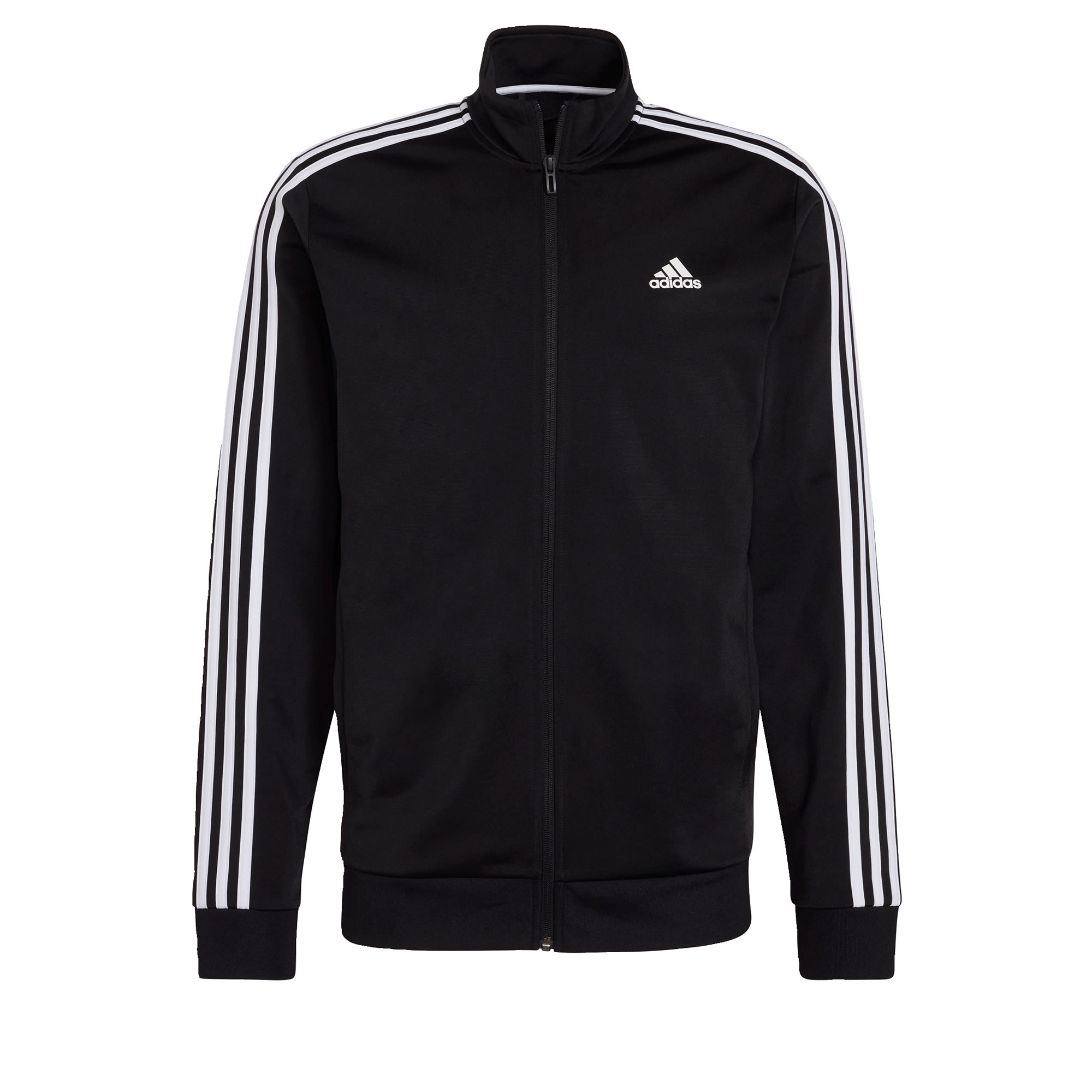 ADIDAS SPORTSWEAR Jakna za trening  črna / bela