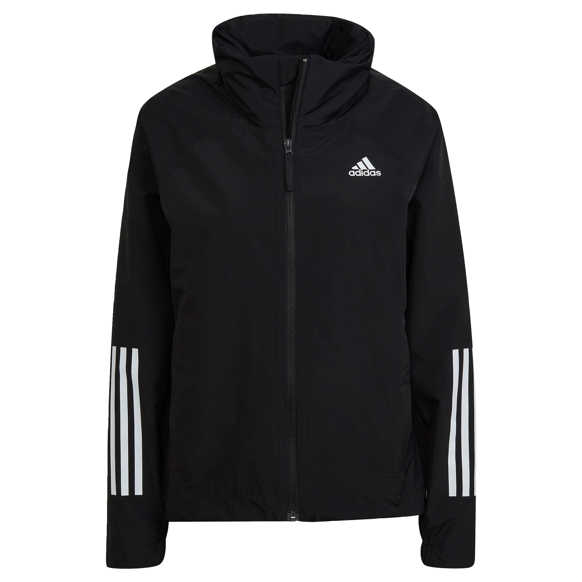 ADIDAS SPORTSWEAR Športna jakna  črna / bela