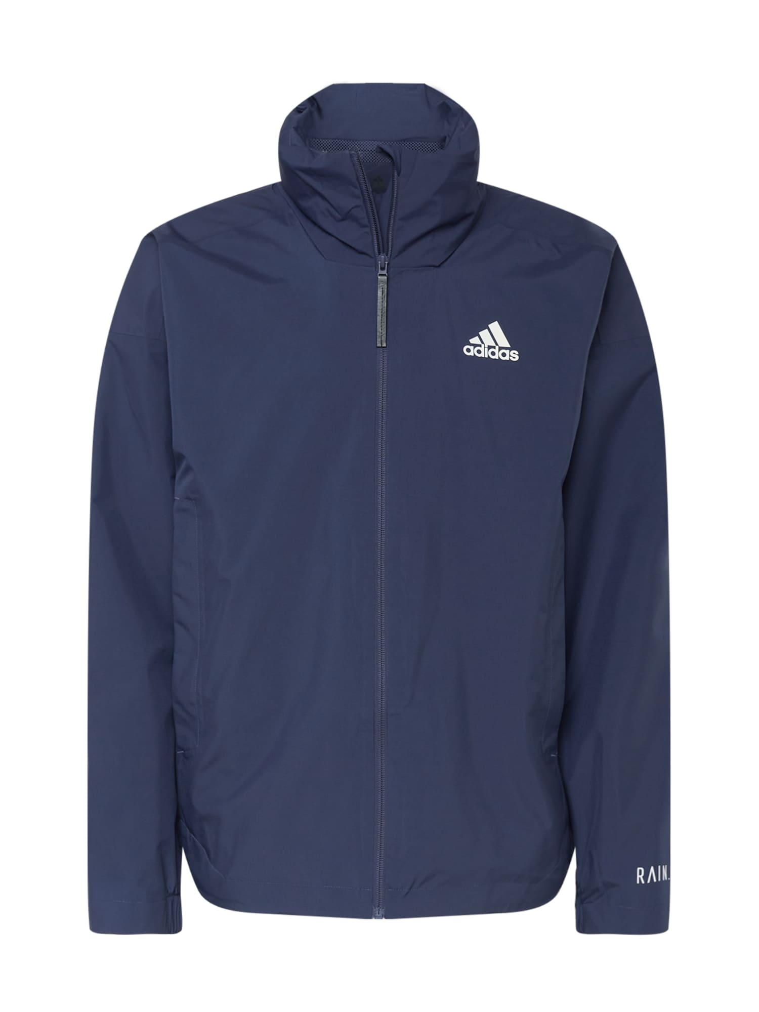 ADIDAS SPORTSWEAR Športna jakna  temno modra / bela