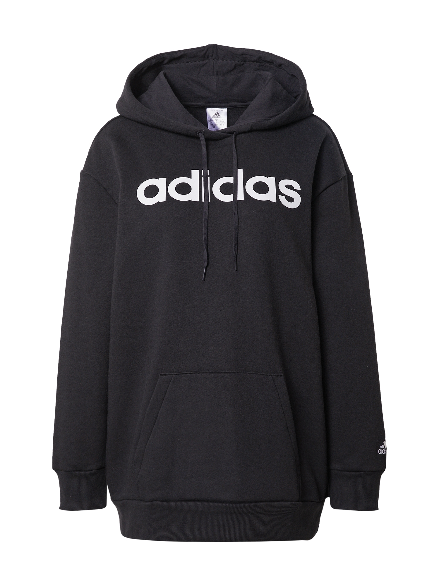 ADIDAS SPORTSWEAR Športna majica  črna / bela