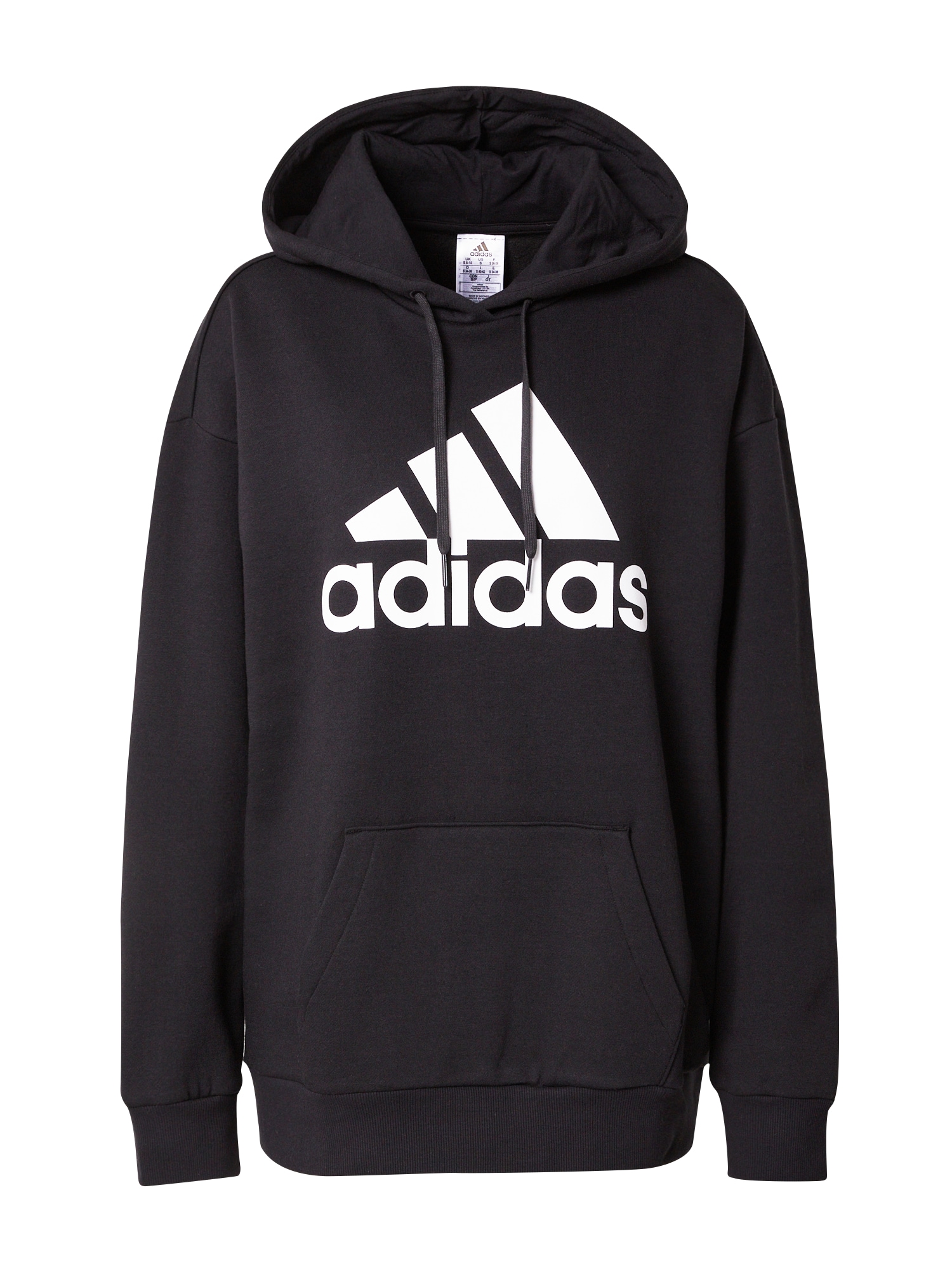 ADIDAS SPORTSWEAR Športna majica  črna / bela