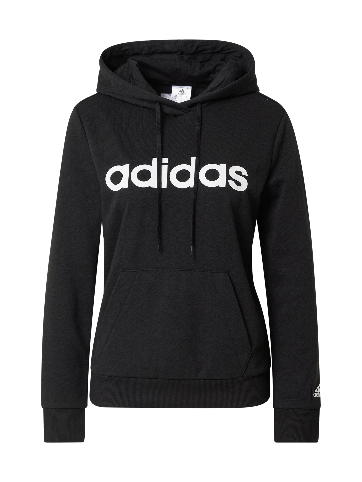 ADIDAS SPORTSWEAR Športna majica  črna / bela