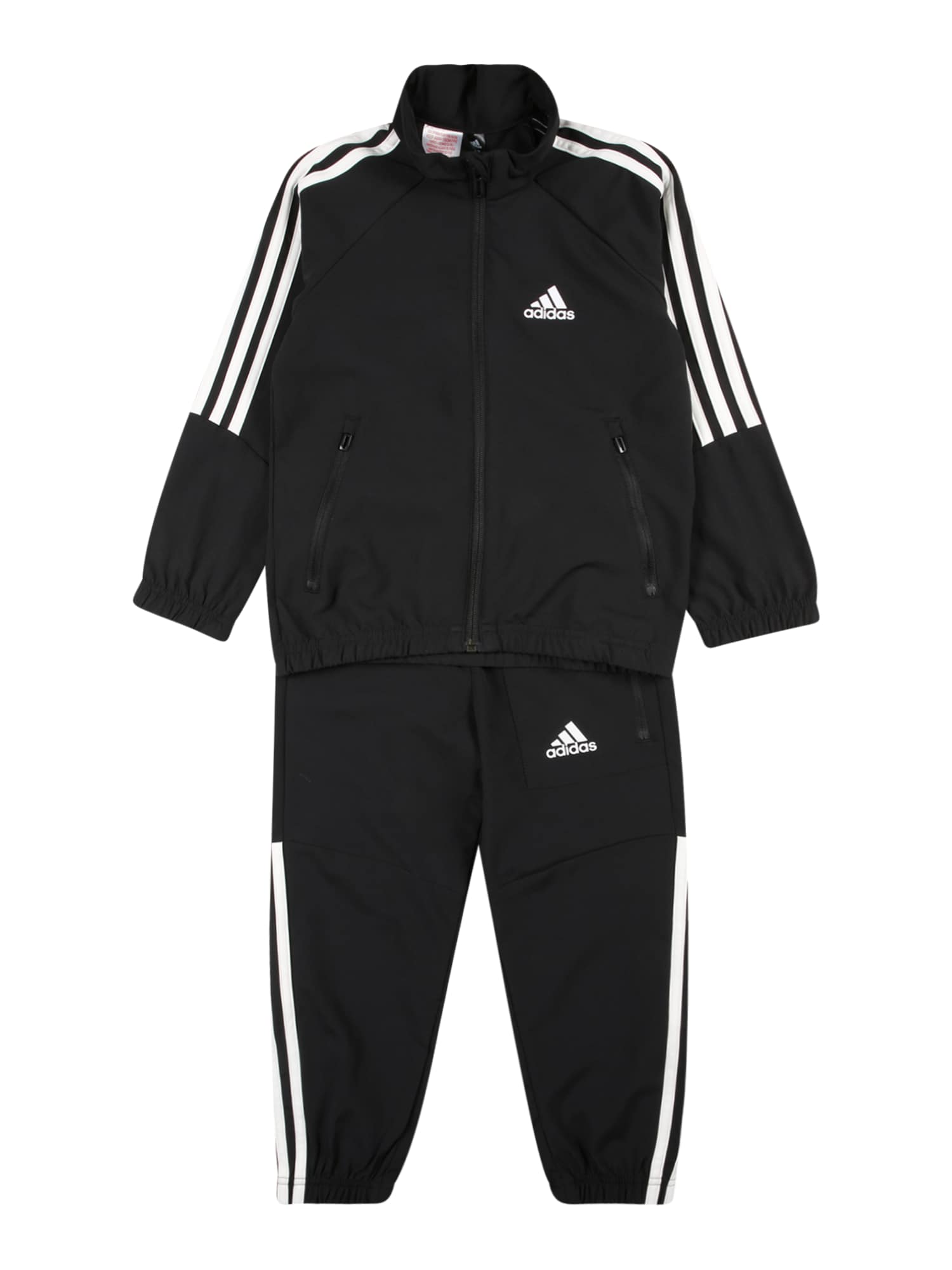 ADIDAS SPORTSWEAR Športna trenirka  črna / bela