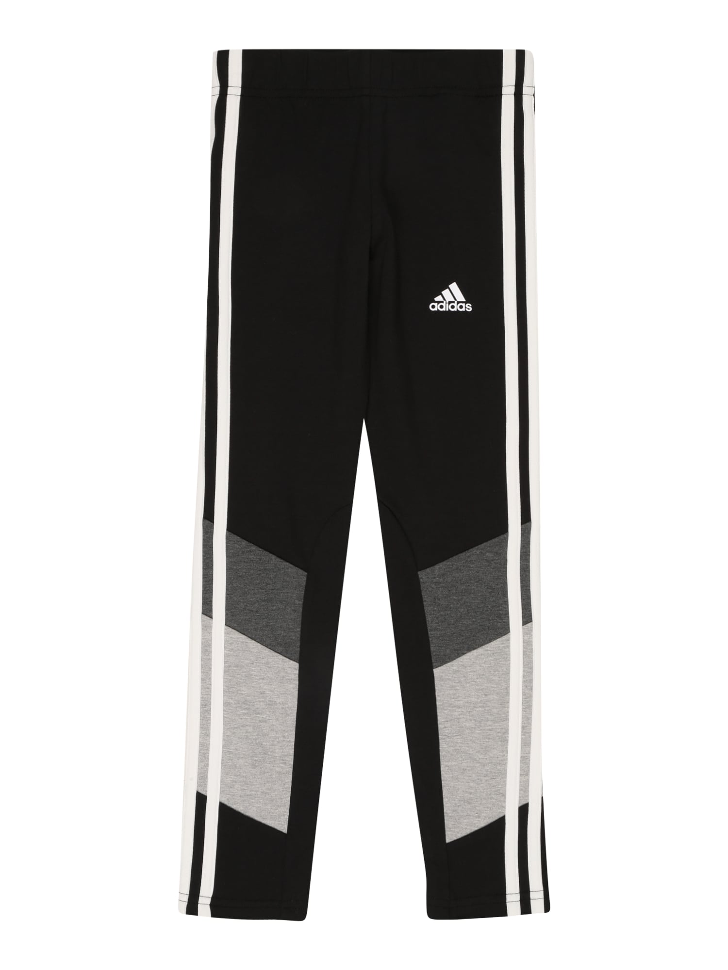 ADIDAS SPORTSWEAR Športne hlače  siva / temno siva / črna / bela