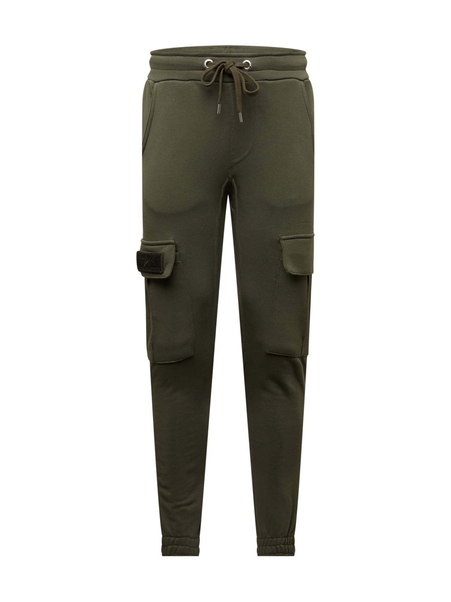 ALPHA INDUSTRIES Kargo hlače 'Terry Jogger'  oliva