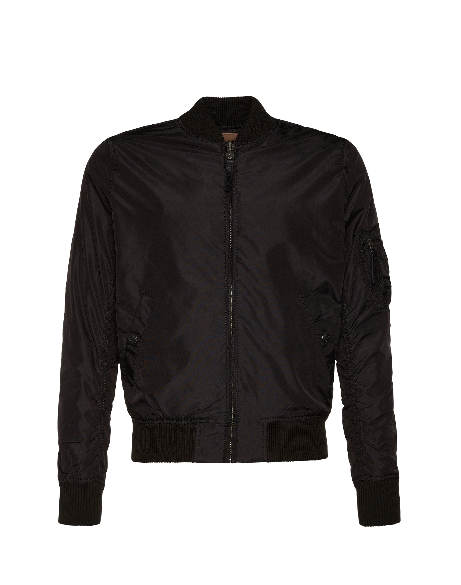ALPHA INDUSTRIES Prehodna jakna  črna