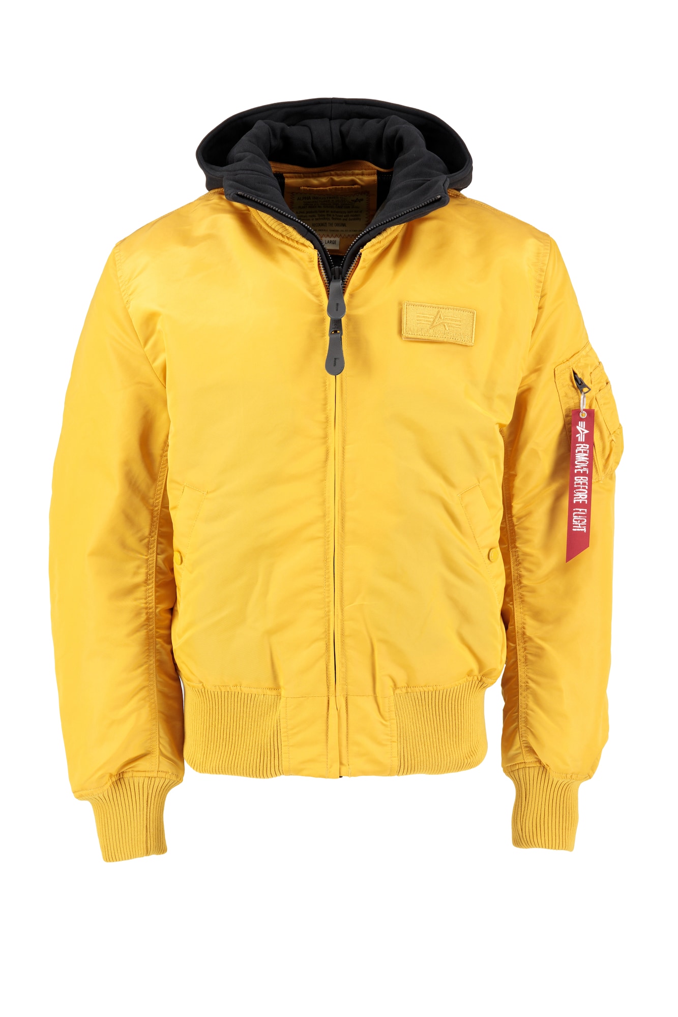 ALPHA INDUSTRIES Prehodna jakna  rumena