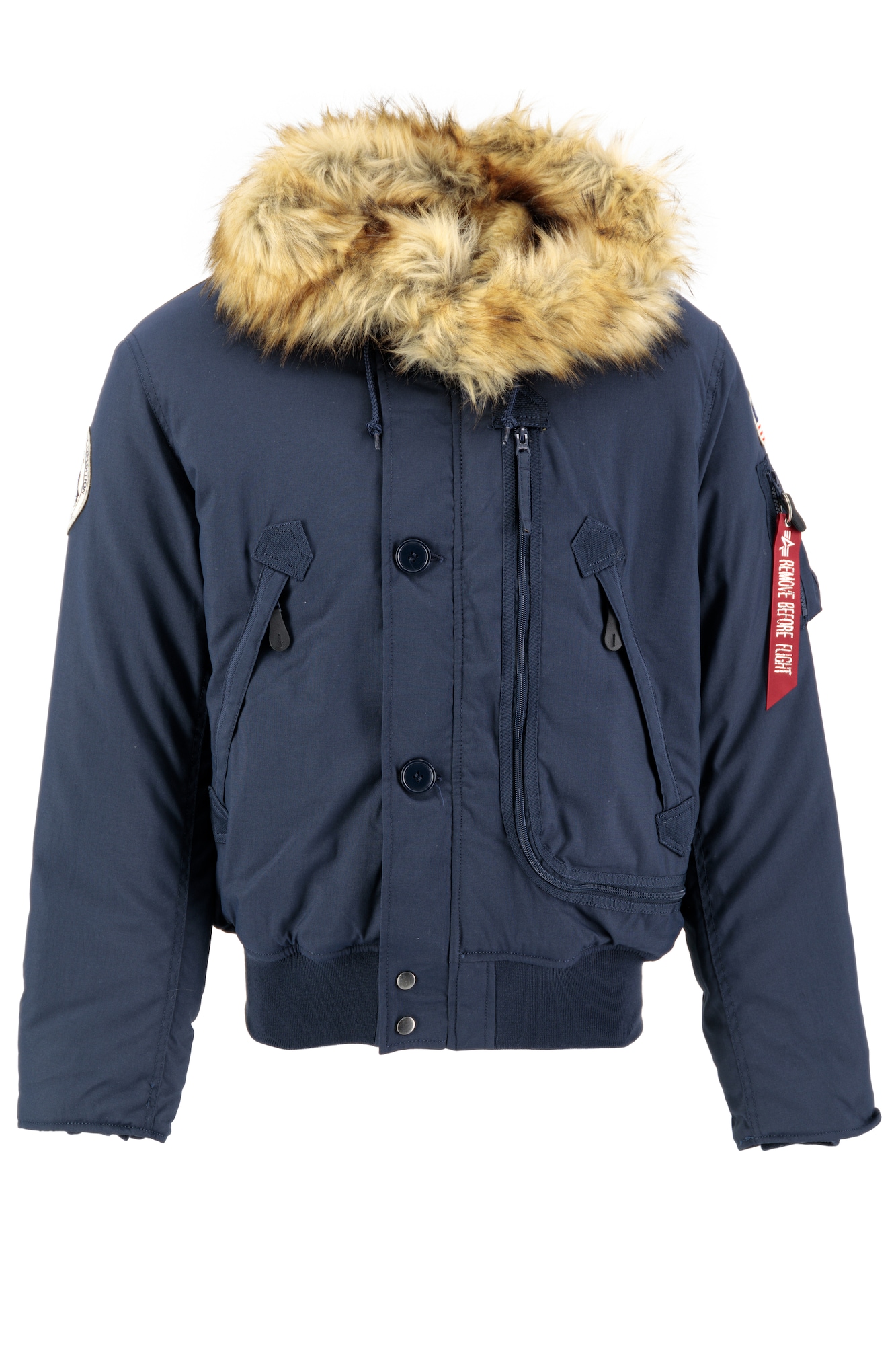 ALPHA INDUSTRIES Zimska jakna  modra