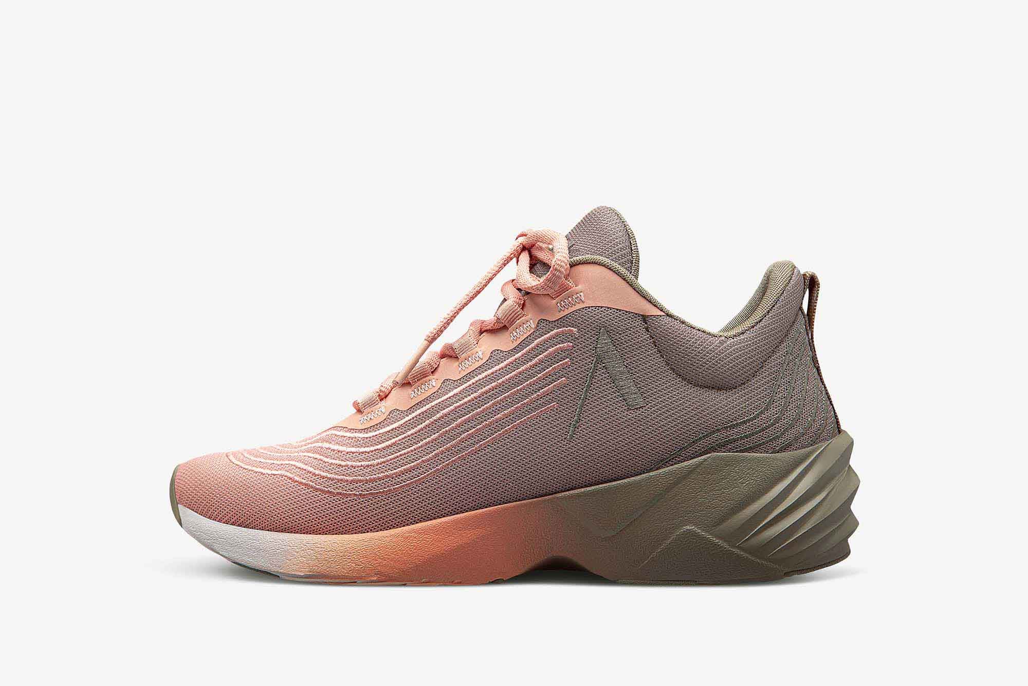 ARKK Copenhagen Nizke superge  temno siva / pastelno lila / korala