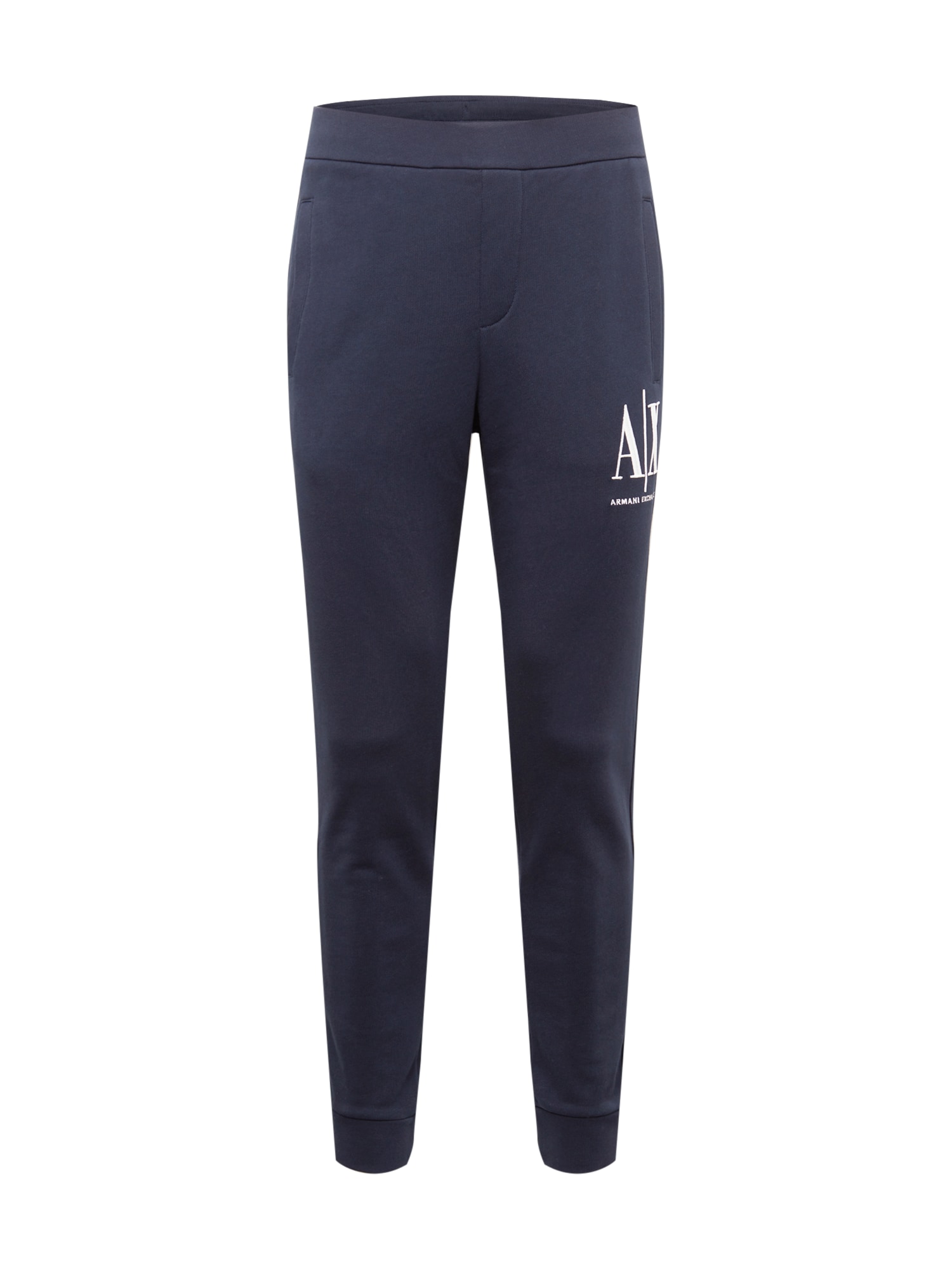 ARMANI EXCHANGE Hlače '8NZPPA'  mornarska / bela