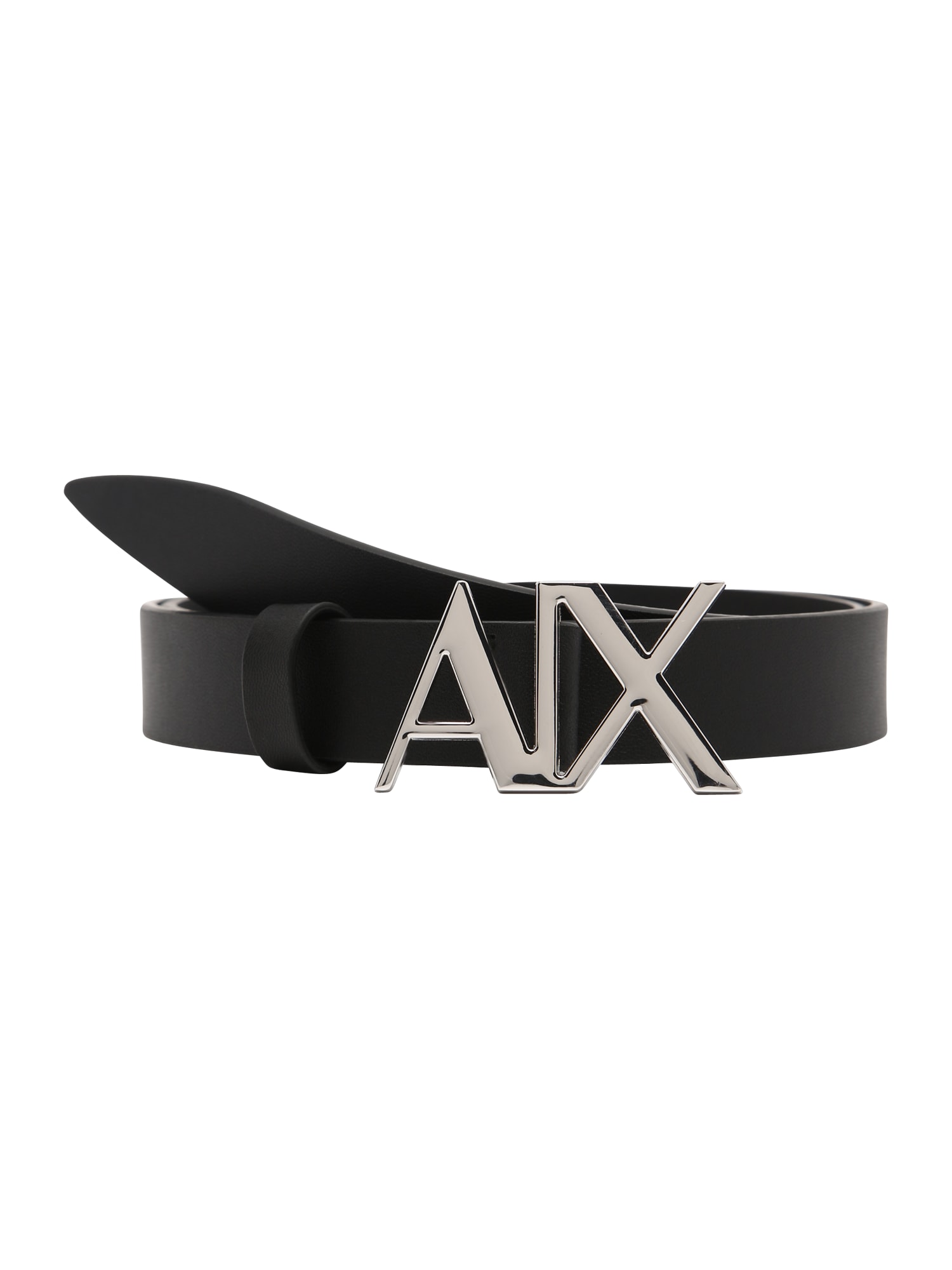 ARMANI EXCHANGE Pas  srebrno-siva / črna
