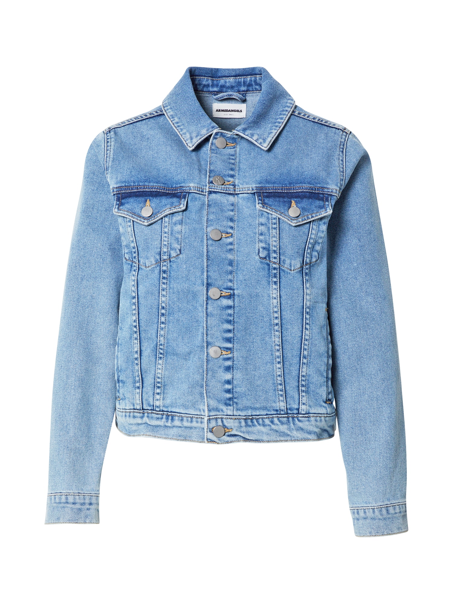 ARMEDANGELS Prehodna jakna 'Velita'  moder denim