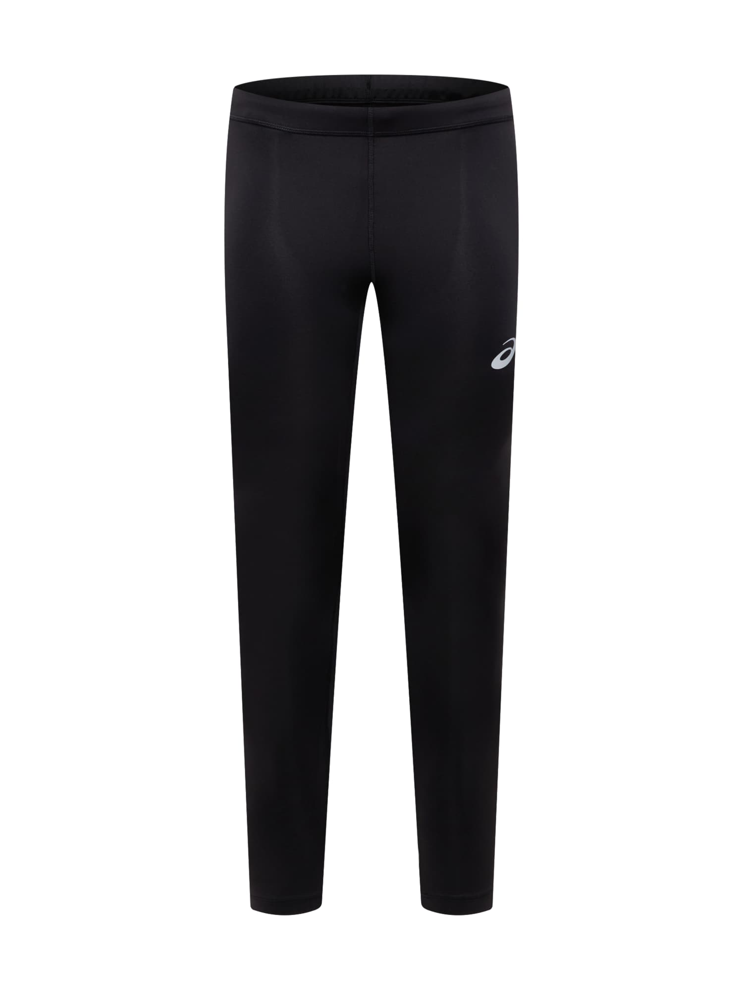 ASICS Športne hlače 'Core'  črna / srebrna