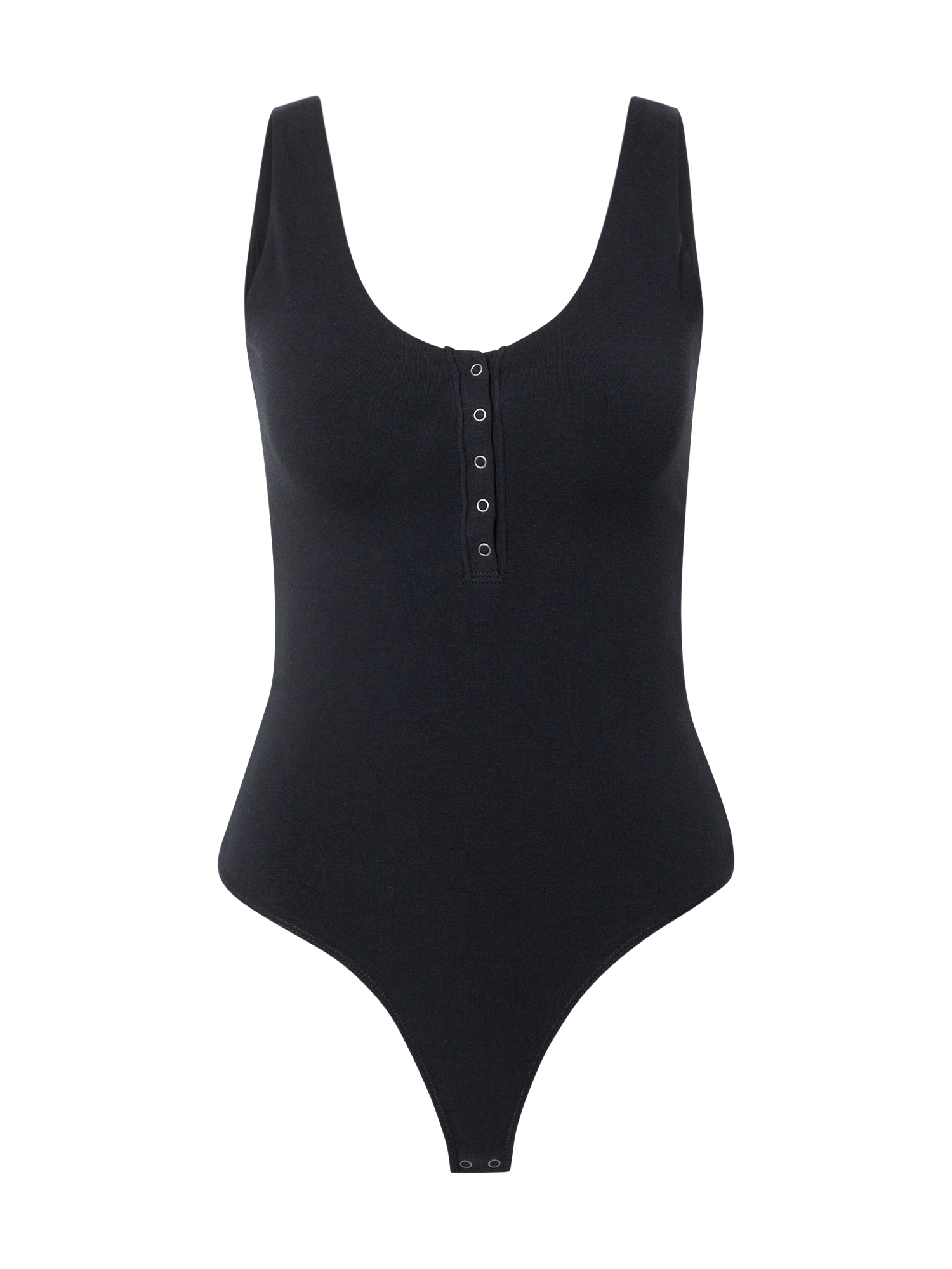 Abercrombie & Fitch Bodi majica  črna