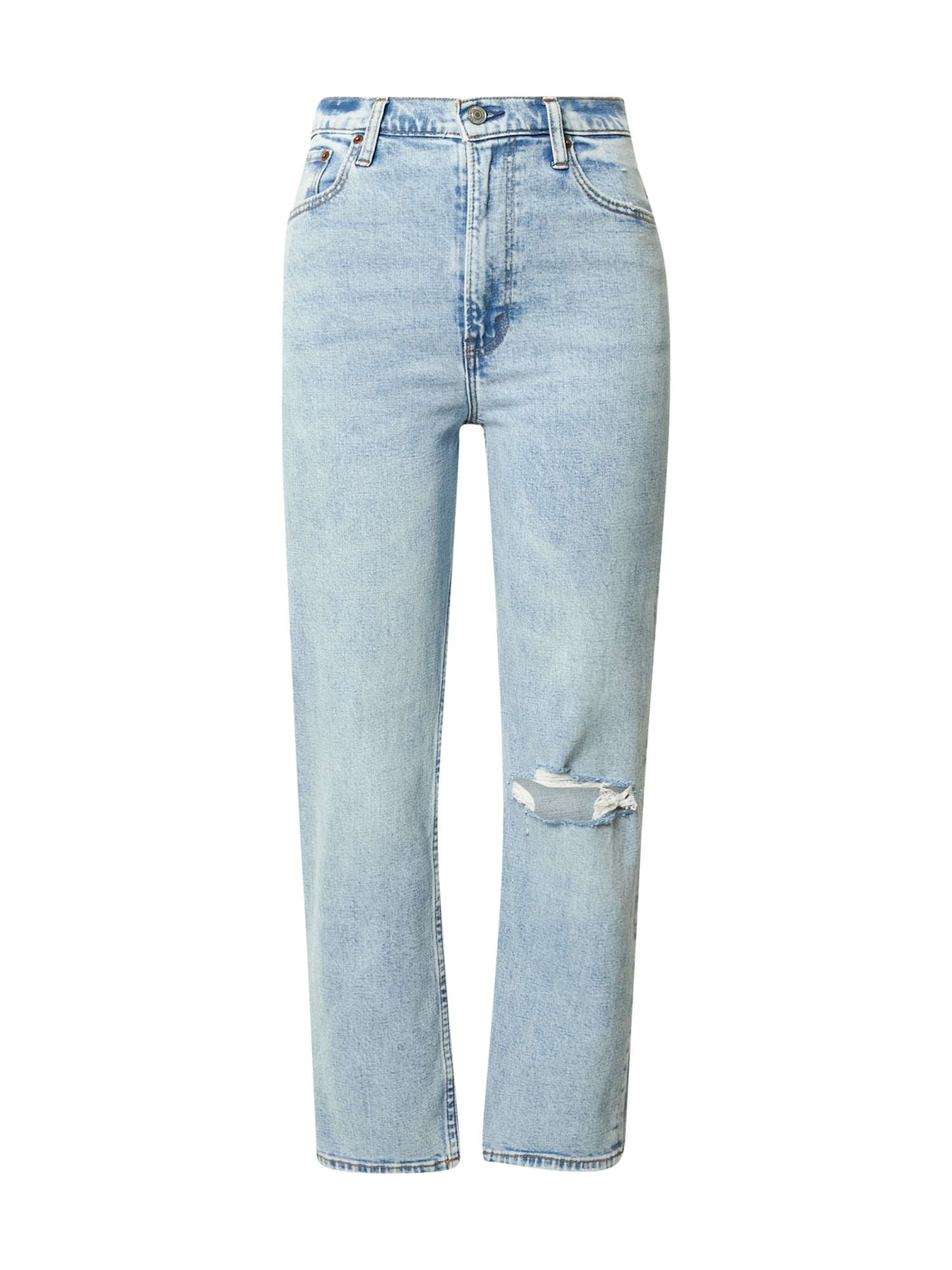 Abercrombie & Fitch Kavbojke  svetlo modra