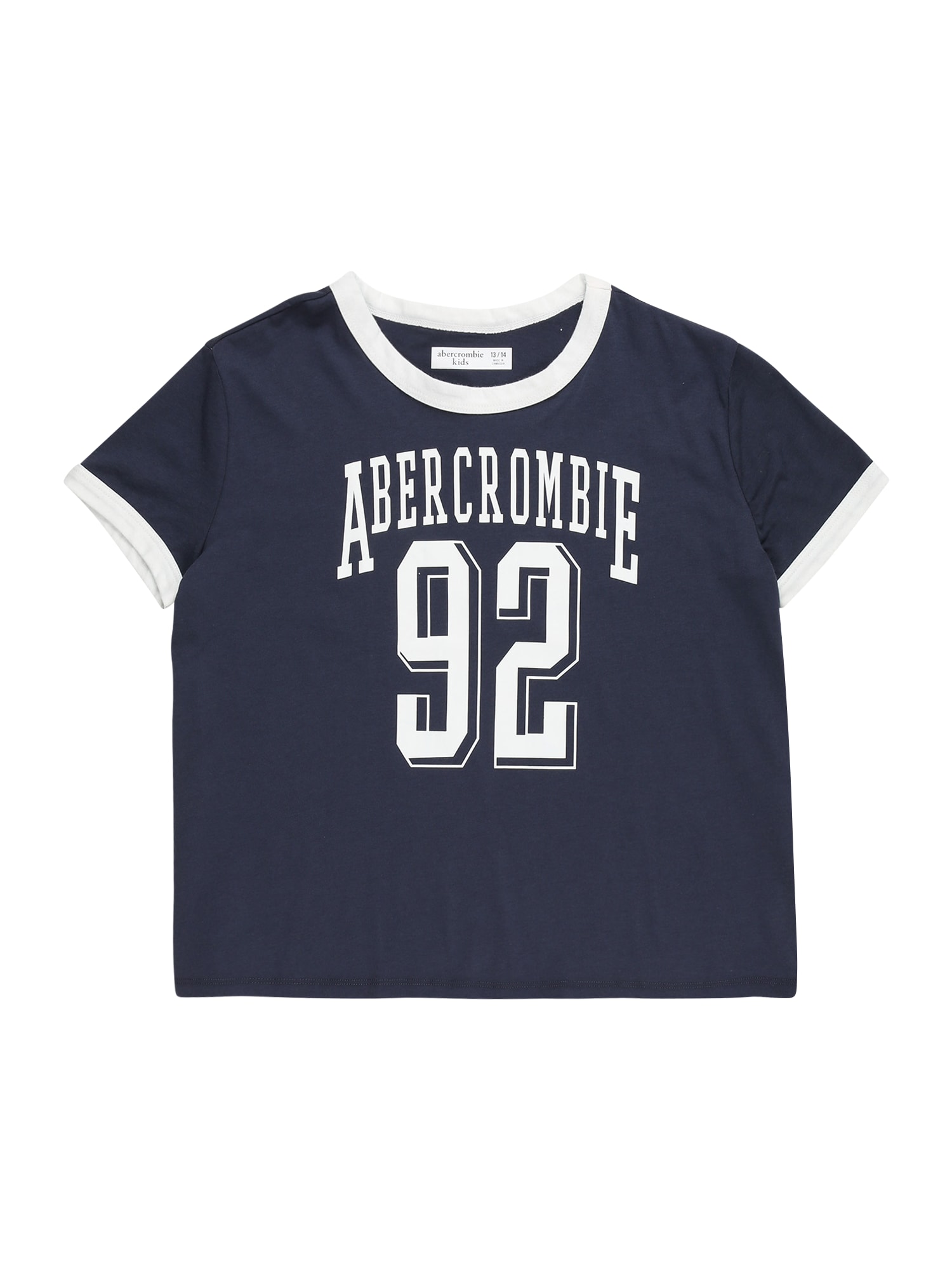 Abercrombie & Fitch Majica  mornarska / bela