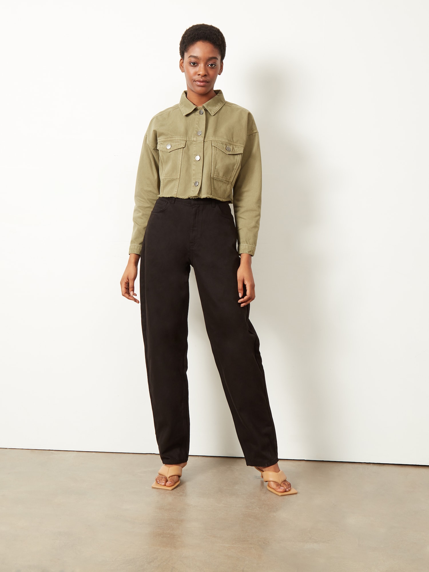 Aligne Kavbojke 'Camilla'  črn denim