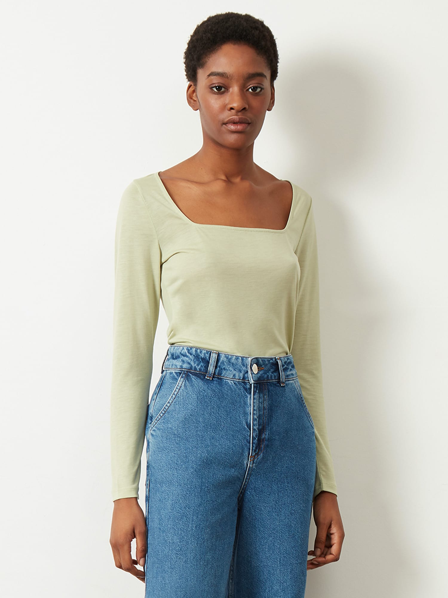 Aligne Majica 'Caspian'  pastelno zelena