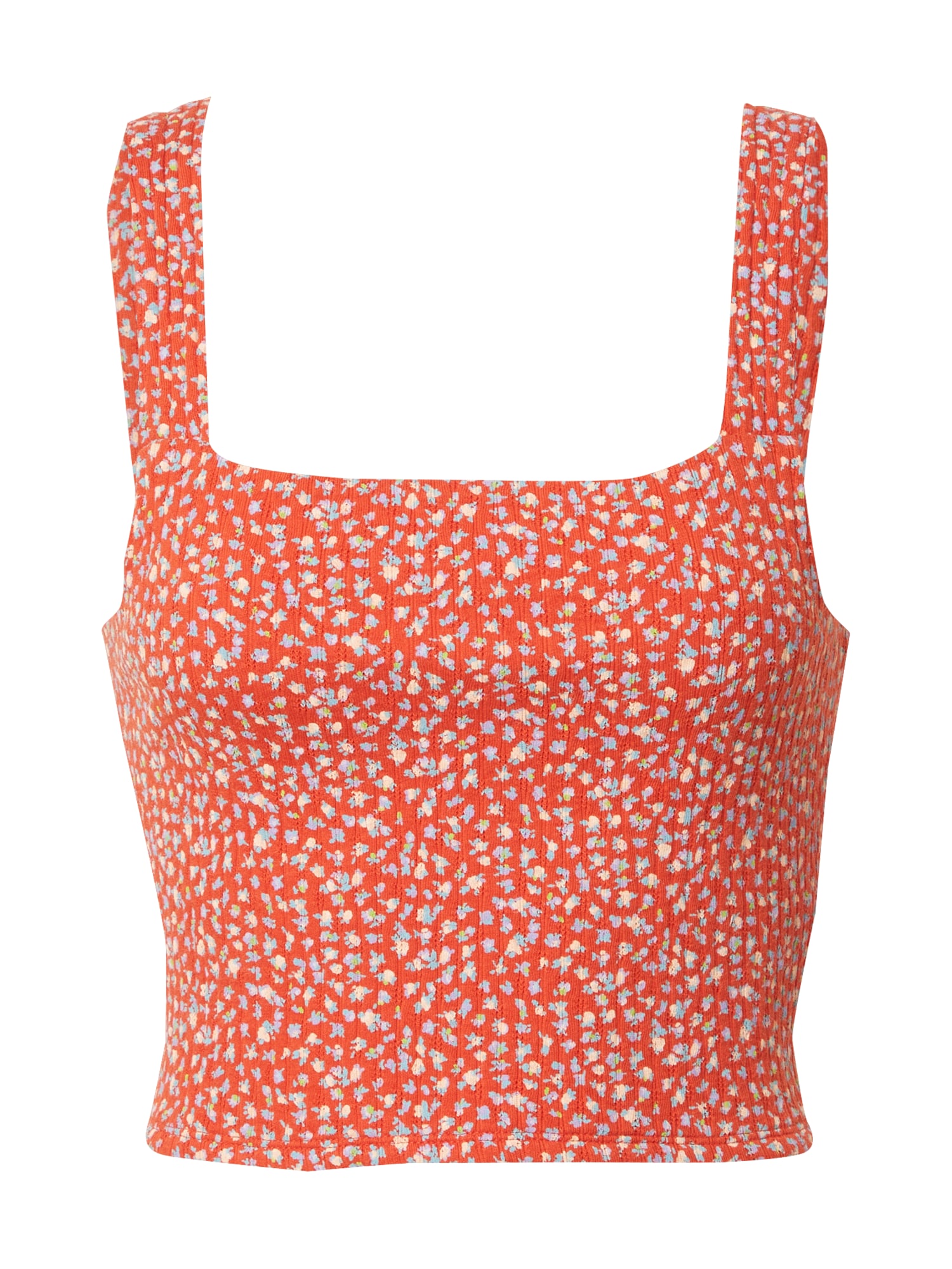 American Eagle Top  bež / svetlo modra / pastelno rumena / svetlo rdeča