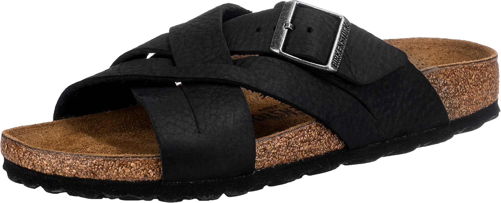 BIRKENSTOCK Nizki natikači  črna