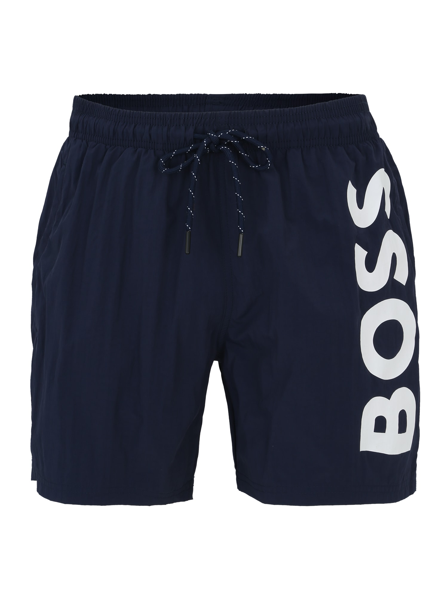BOSS Black Kratke kopalne hlače 'Octopus'  marine / bela