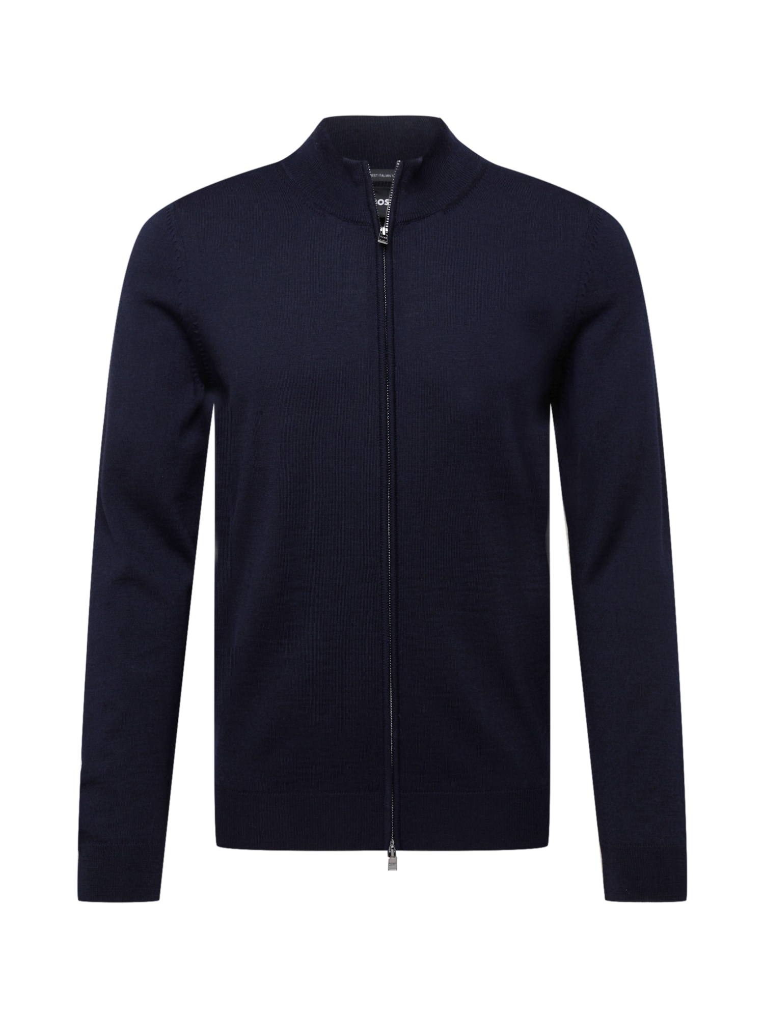 BOSS Black Pletena jopa 'Balonso'  temno modra