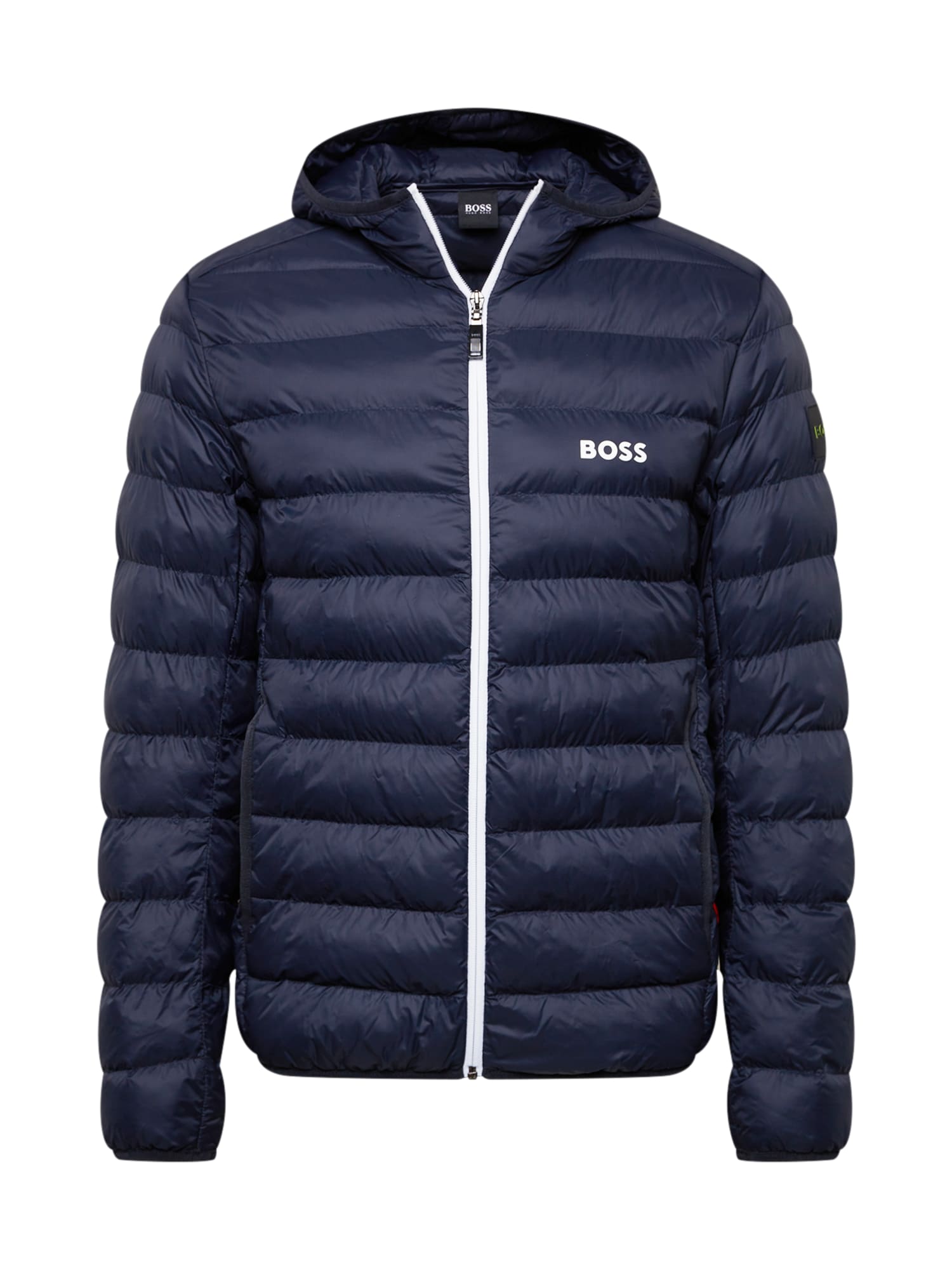 BOSS Green Prehodna jakna 'Thor'  temno modra / bela
