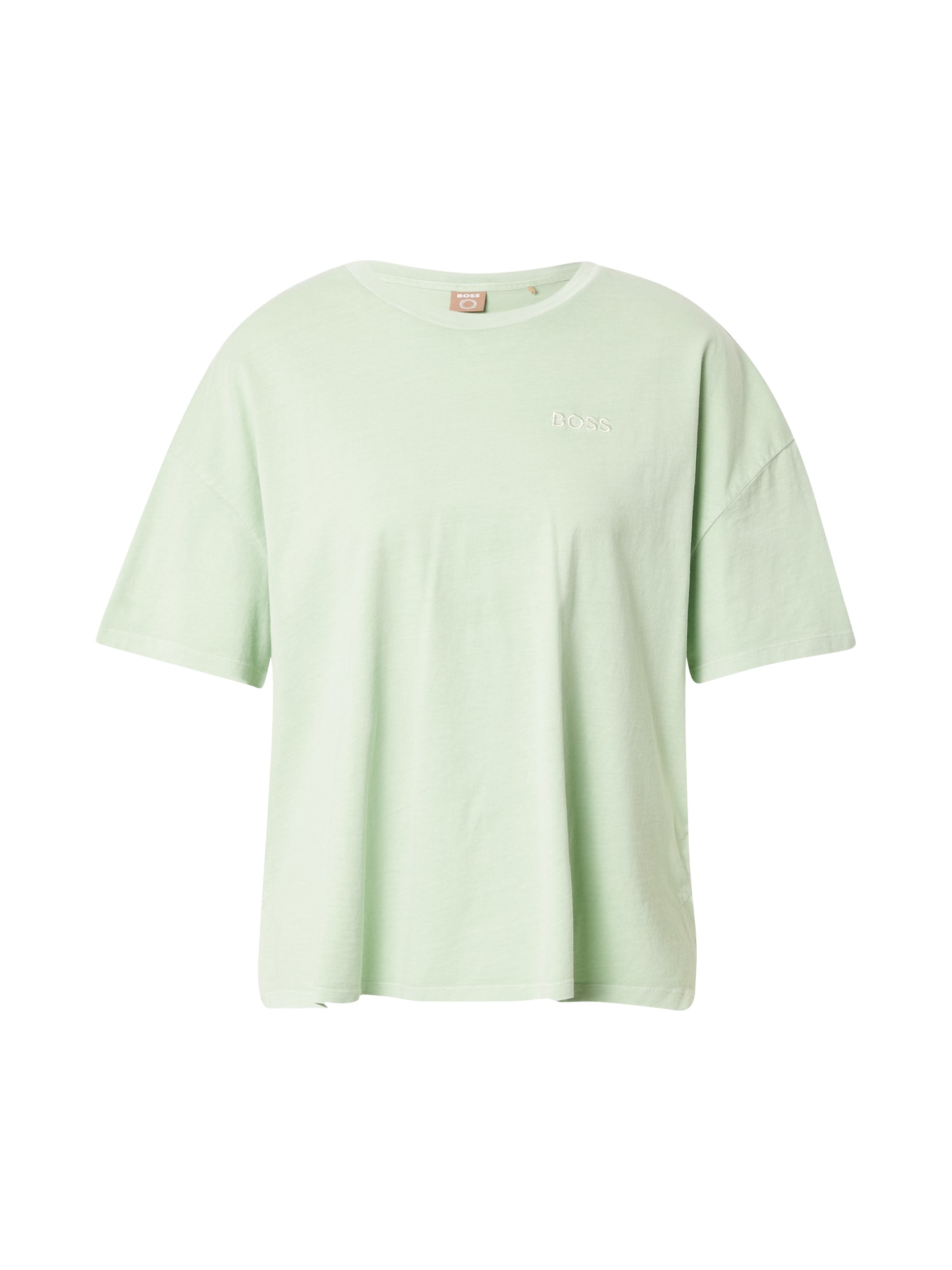 BOSS Orange Majica 'Elowa'  pastelno zelena