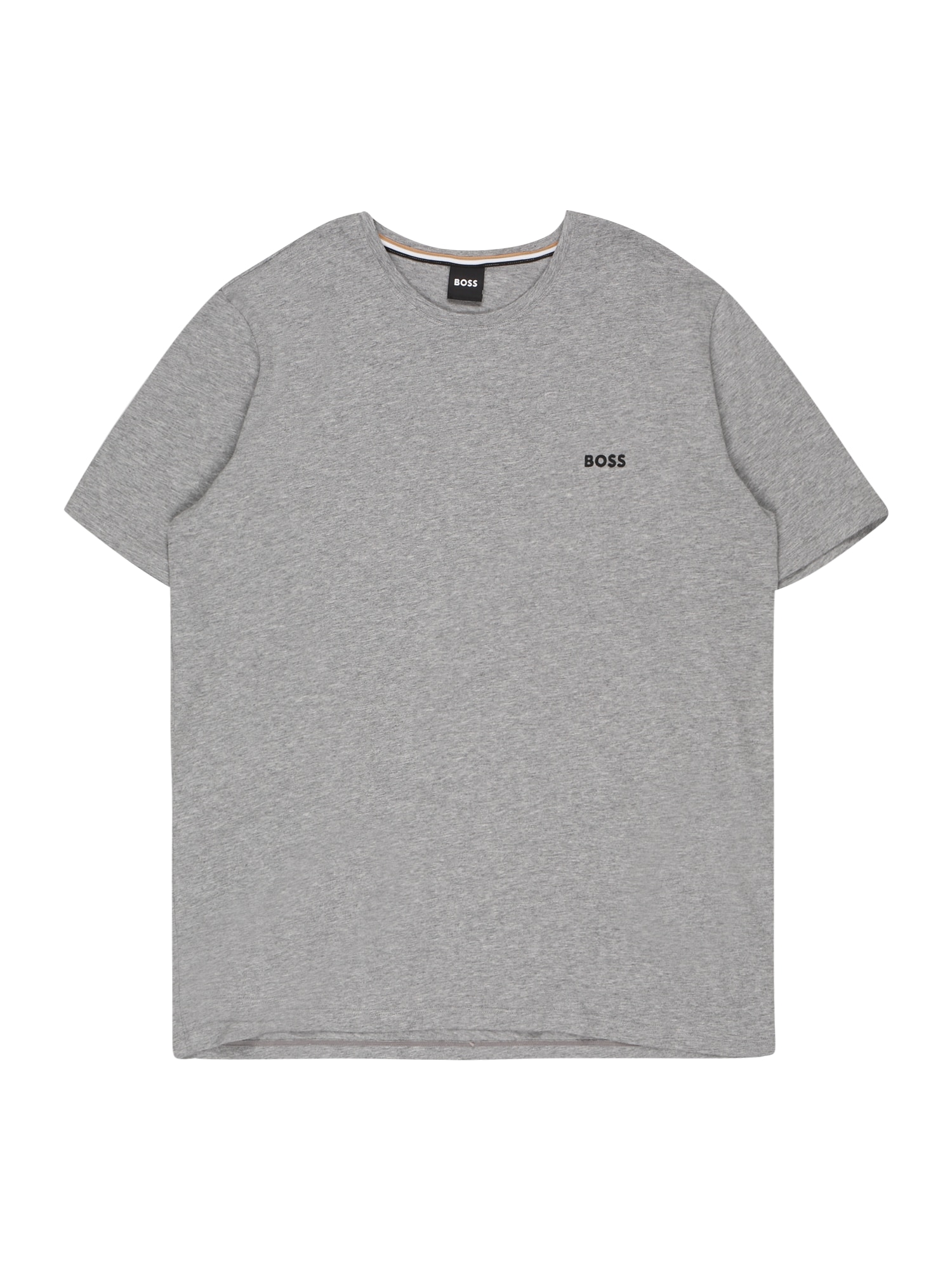 BOSS Orange Majica 'Mix&Match T-Shirt R'  pegasto siva / črna