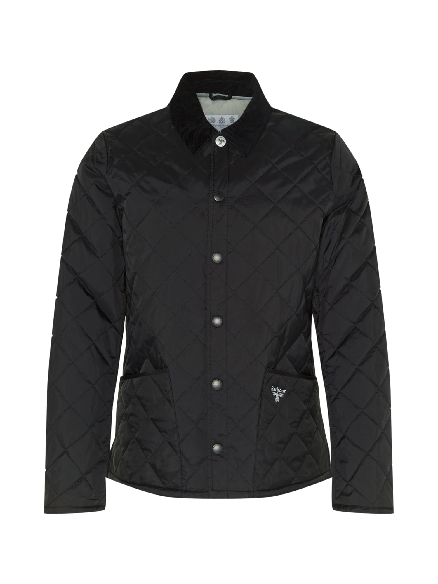 Barbour Beacon Prehodna jakna 'Starling Quil'  črna / bela