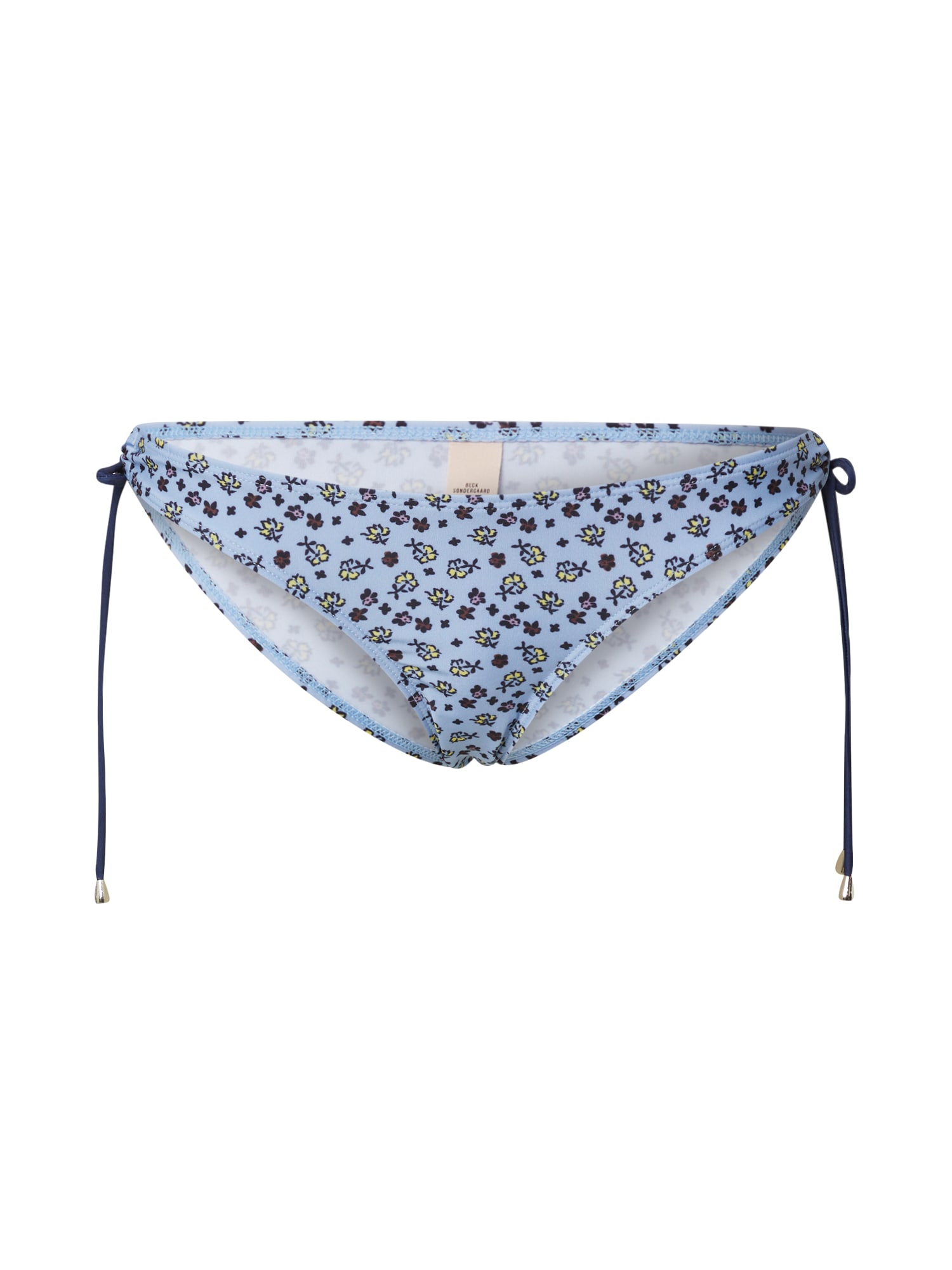 BeckSöndergaard Bikini hlačke 'Damita'  nočno modra / svetlo modra / rumena / vinsko rdeča