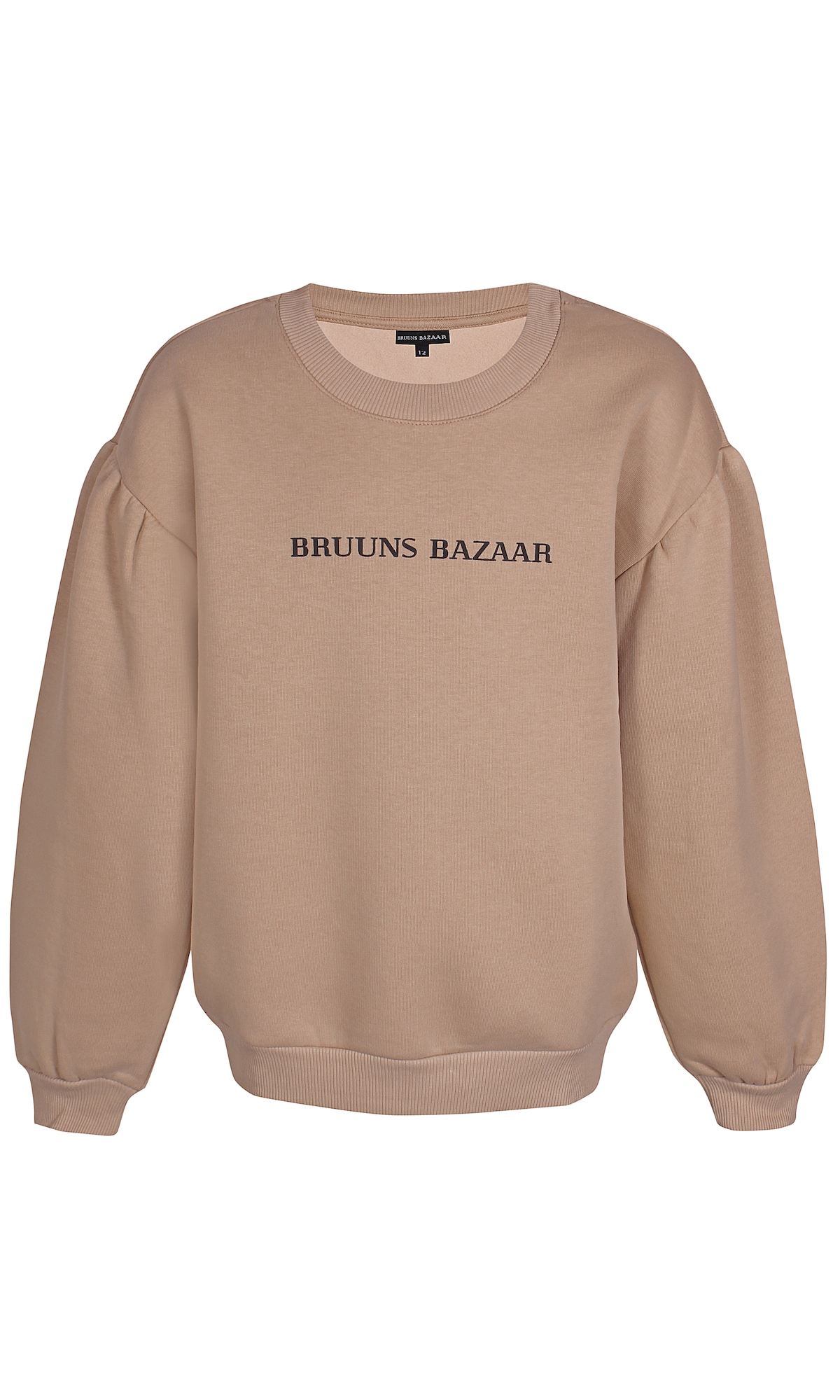 Bruuns Bazaar Kids Majica 'Ragnhild'  pesek / črna