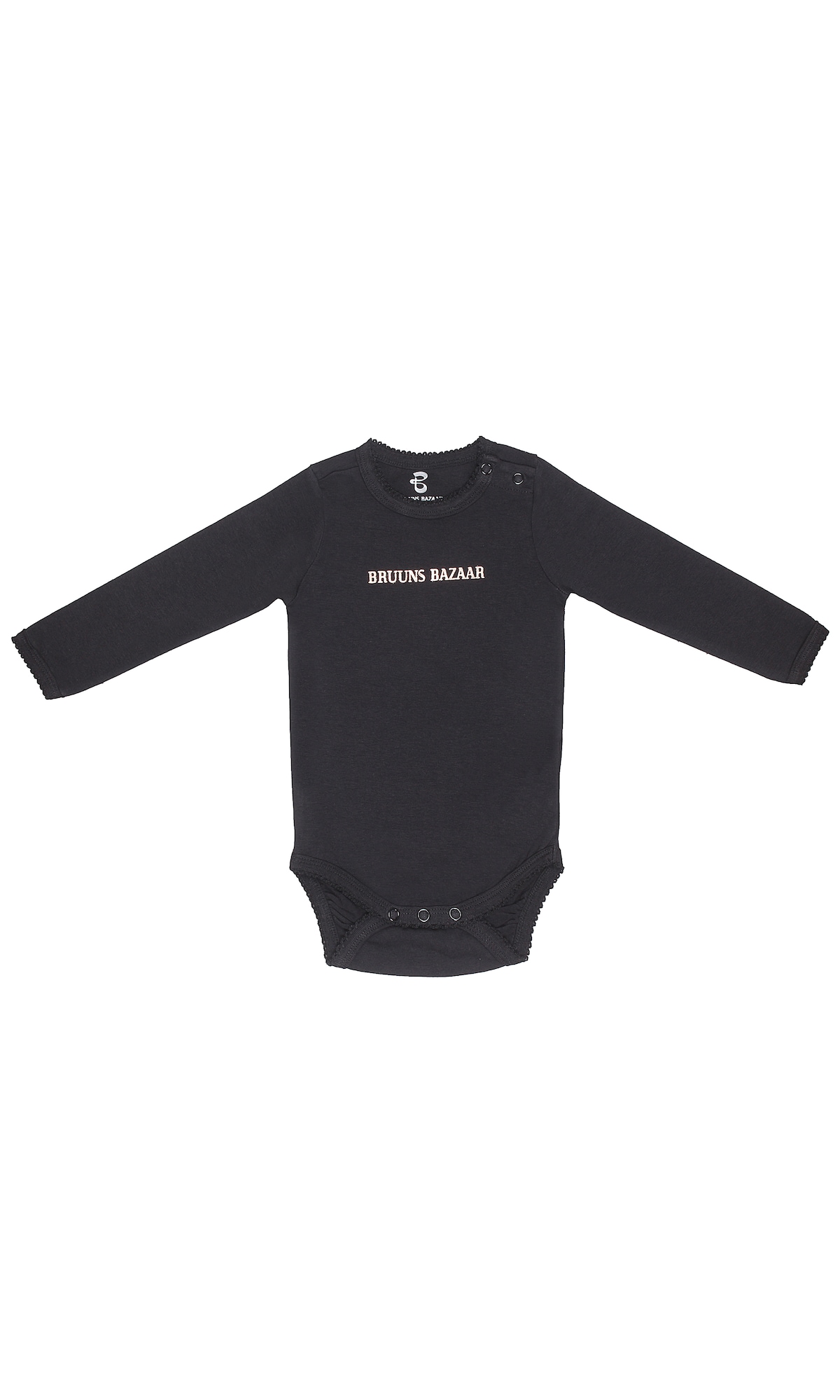Bruuns Bazaar Kids Pajac/bodi 'Ida Sofie'  črna / bela