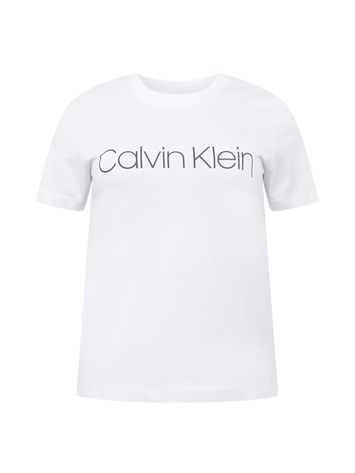 Calvin Klein Curve Majica  črna / bela
