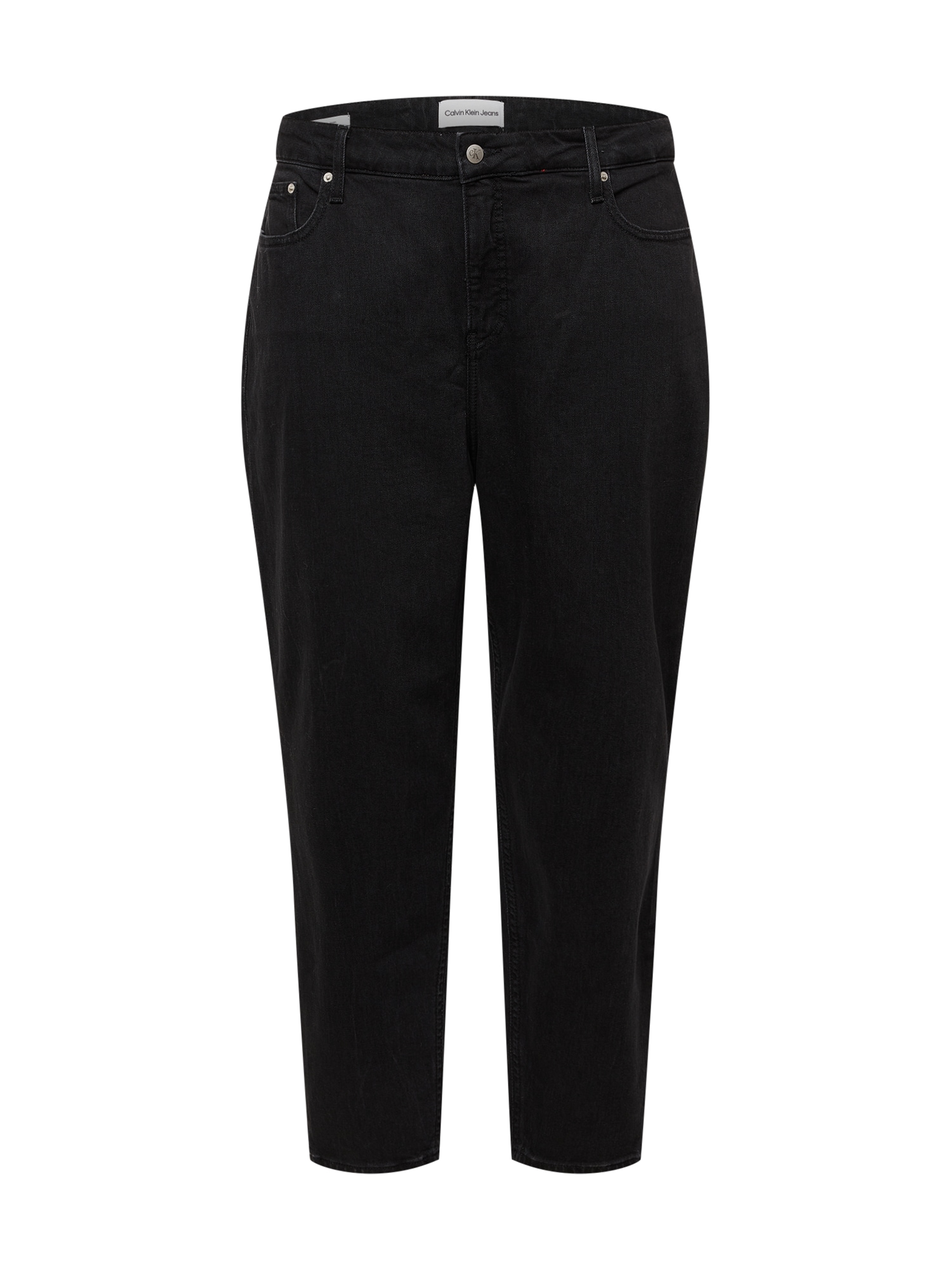 Calvin Klein Jeans Curve Kavbojke  črn denim